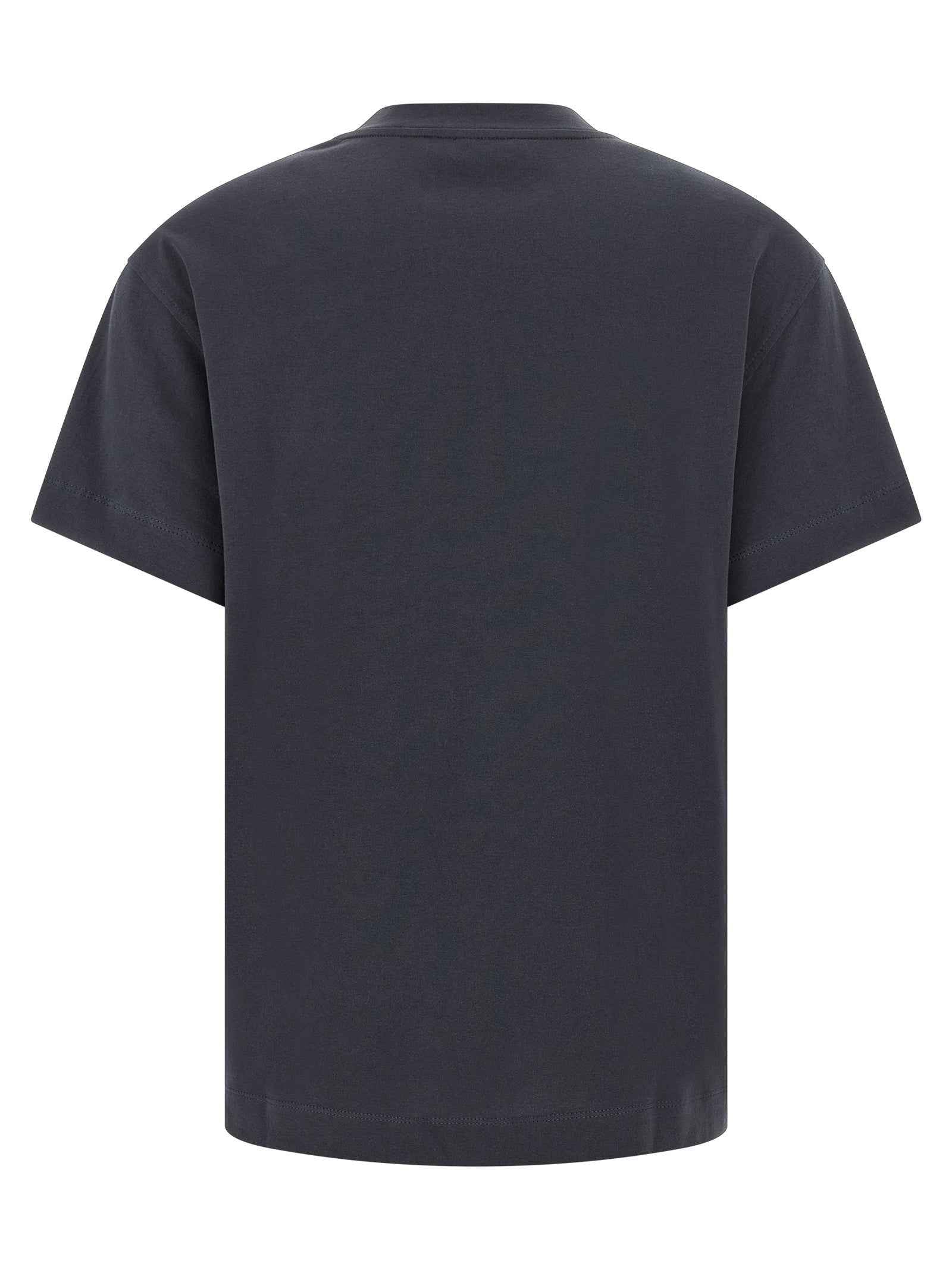 Brunello Cucinelli Blue Cotton T-Shirt