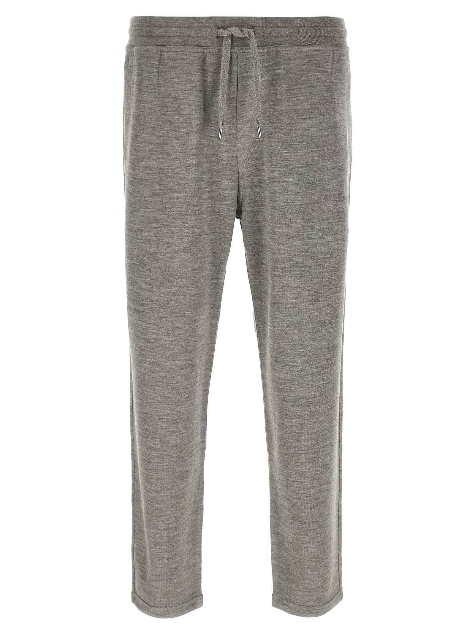 Brunello Cucinelli Gray Cashmere Joggers (Workout Pants)