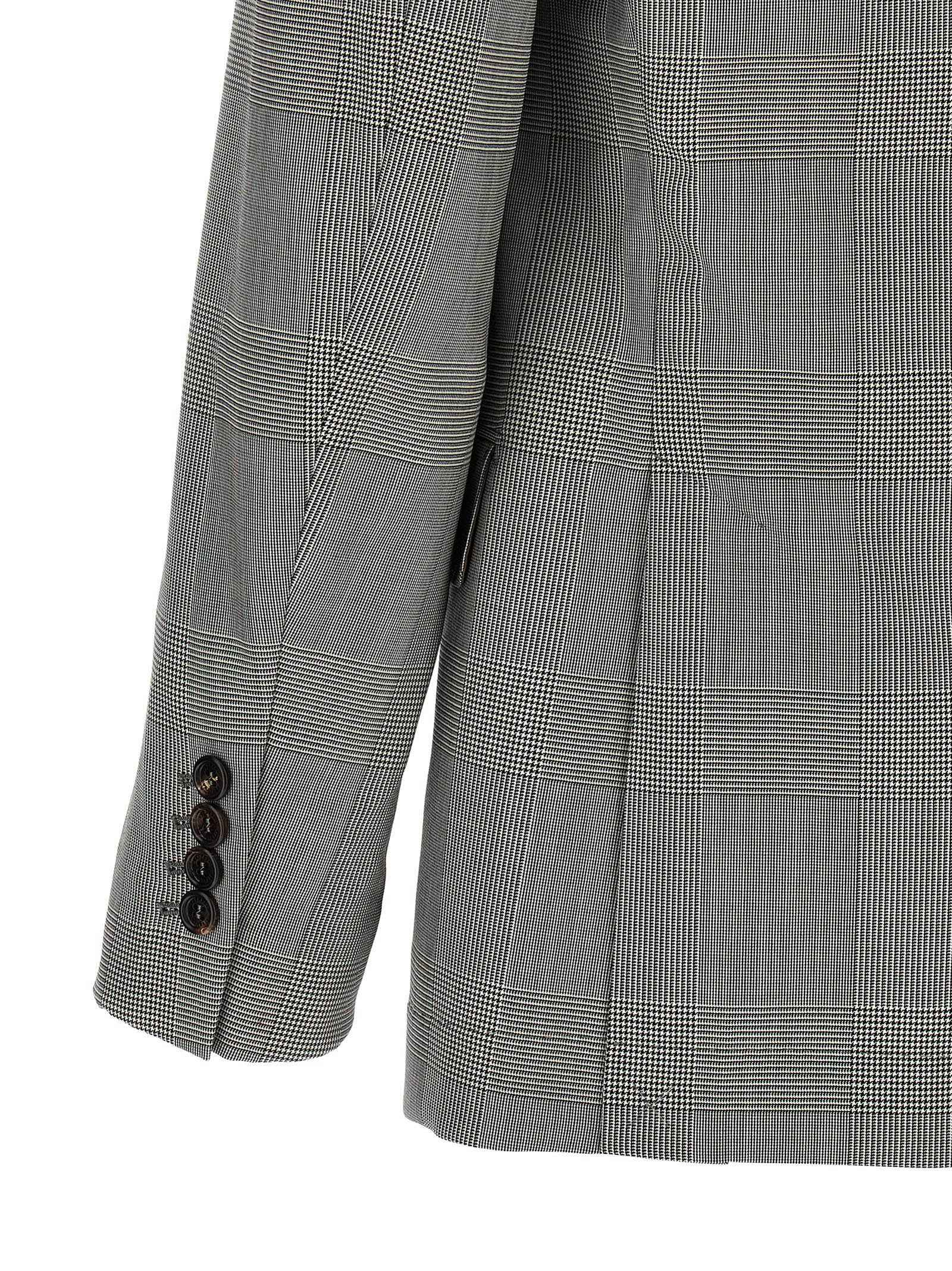 Brunello Cucinelli Gray Virgin Wool Blazer