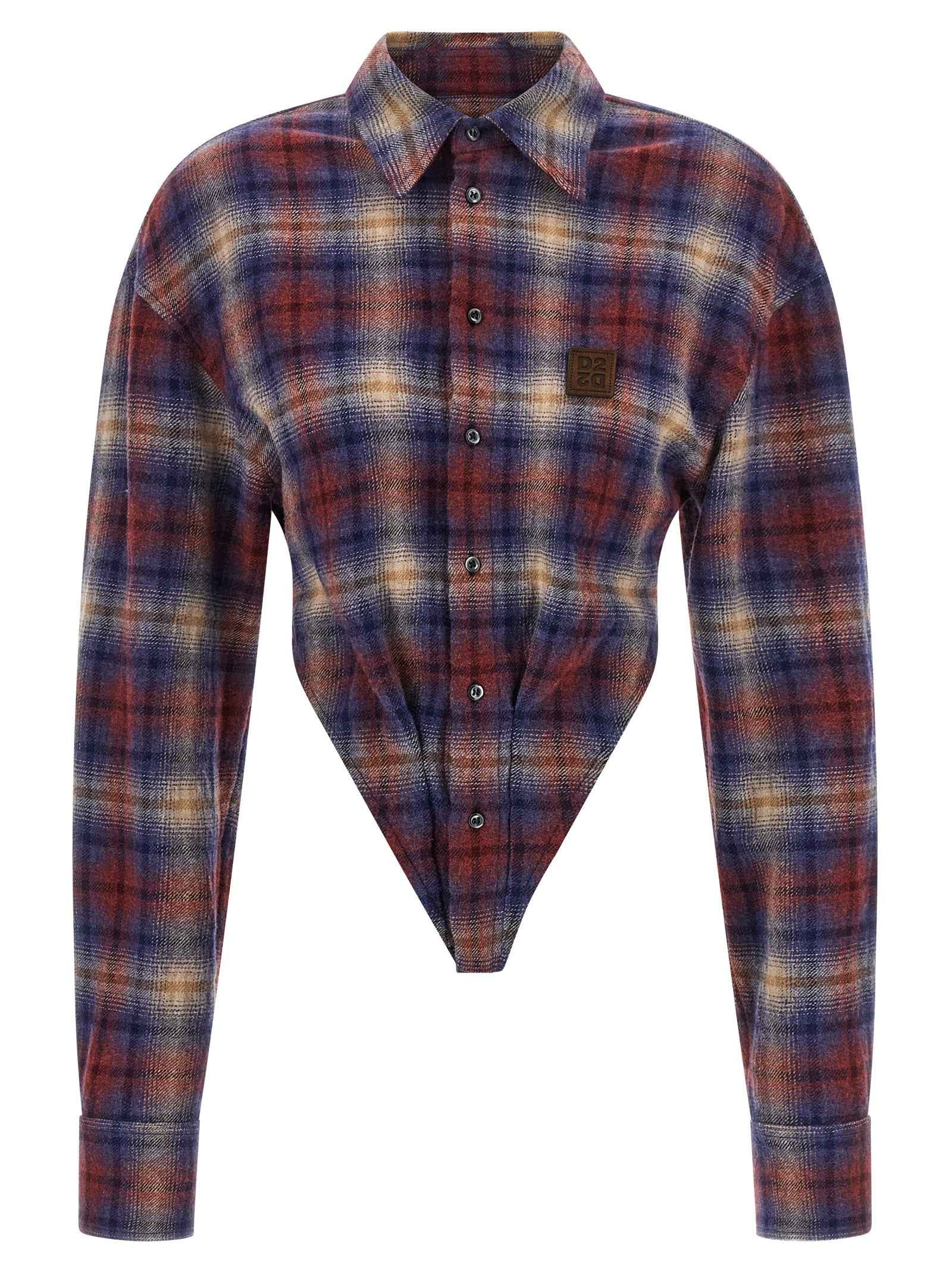 Dsquared² Multicolor Wool Blouse