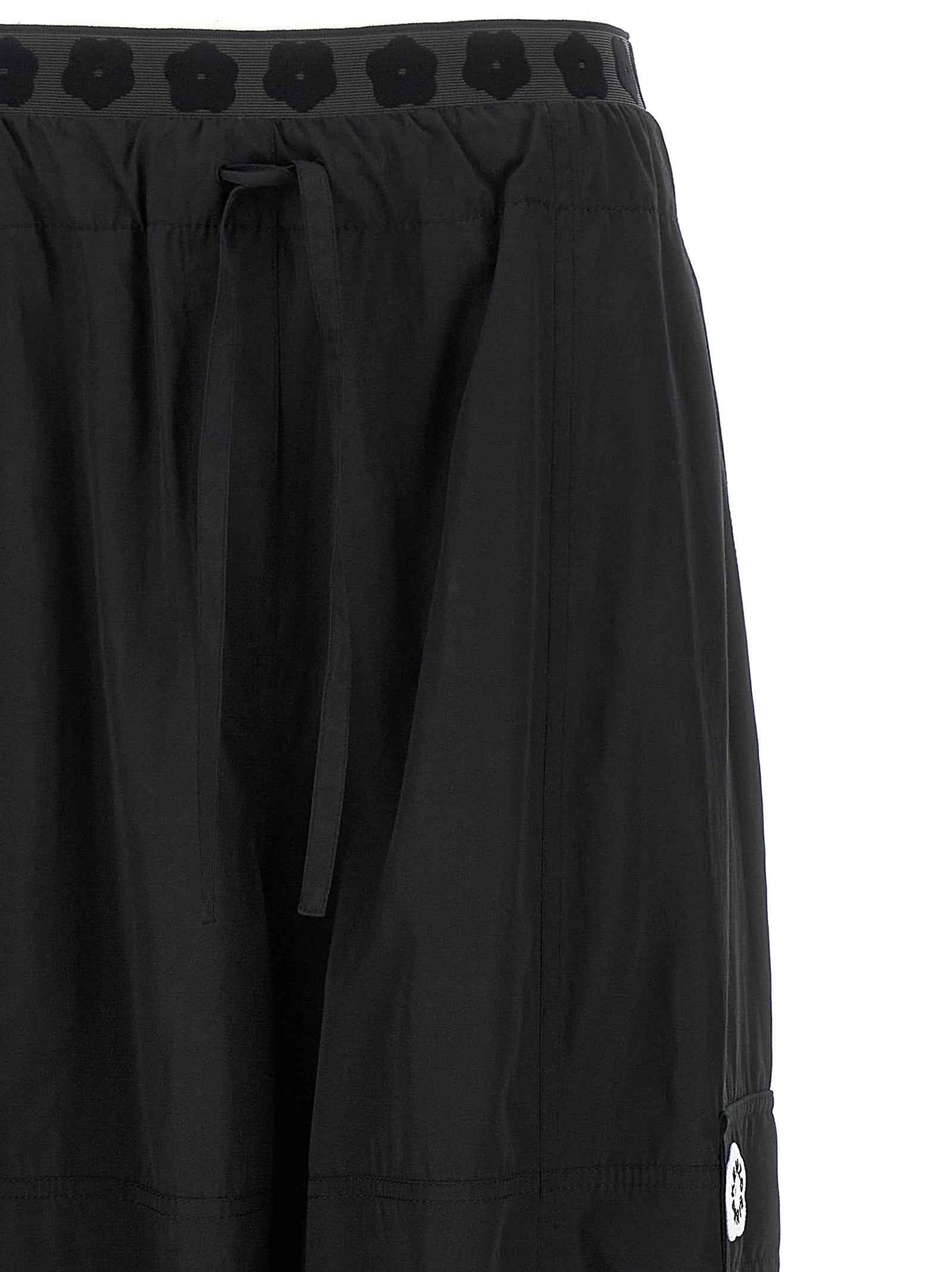 Kenzo Black Polyester Cargo Pants