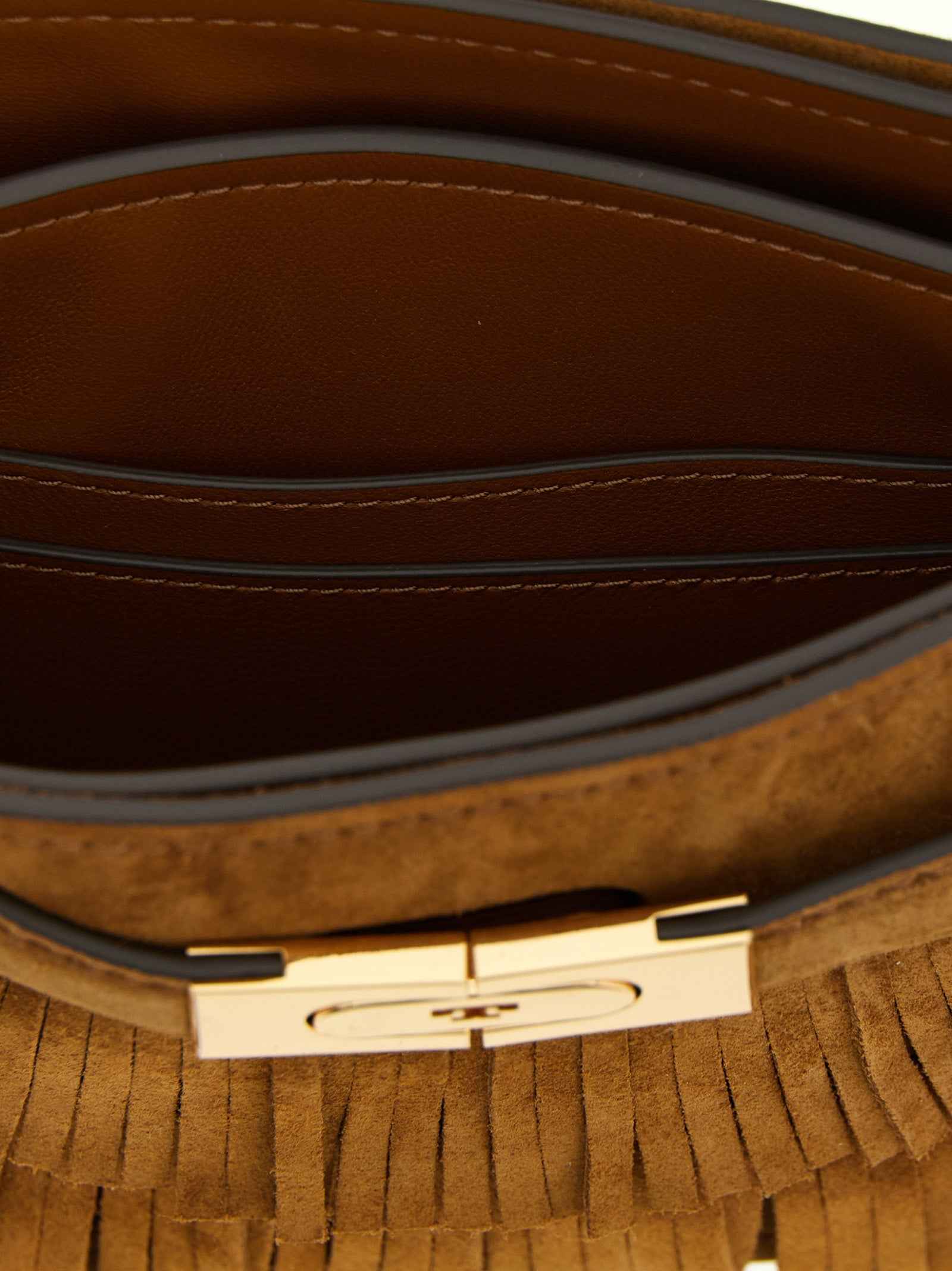 Tory Burch Brown Bovine Leather Handbag