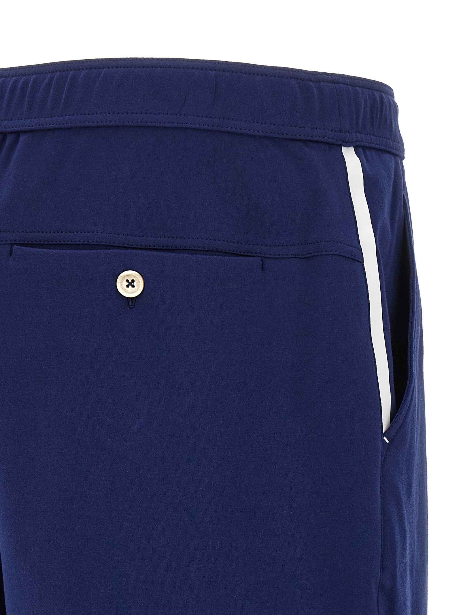 Brunello Cucinelli Blue Cotton Bermuda Shorts
