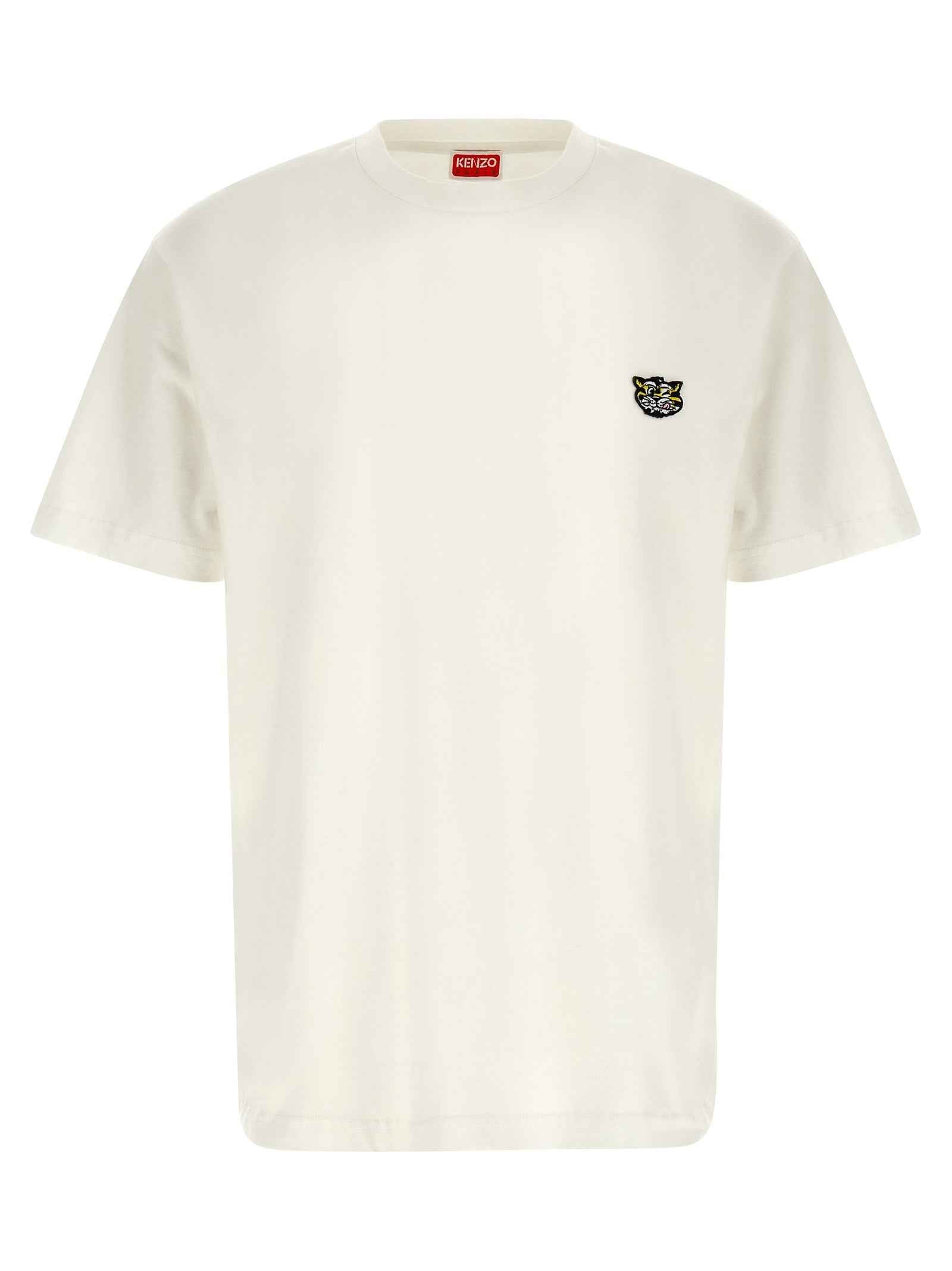 Kenzo White Cotton T-Shirt