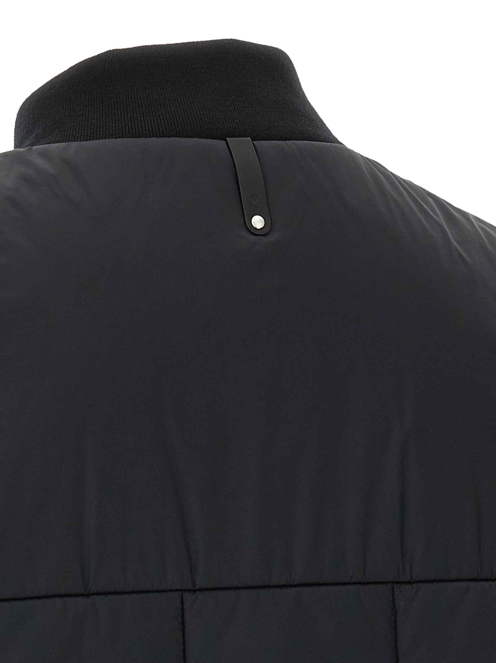 Mackage Black Nylon Sleeveless Jacket
