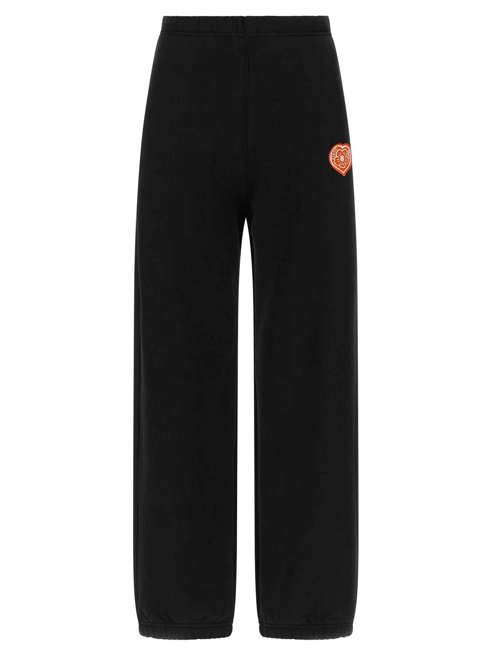 Kenzo Black Cotton Joggers (Workout Pants)