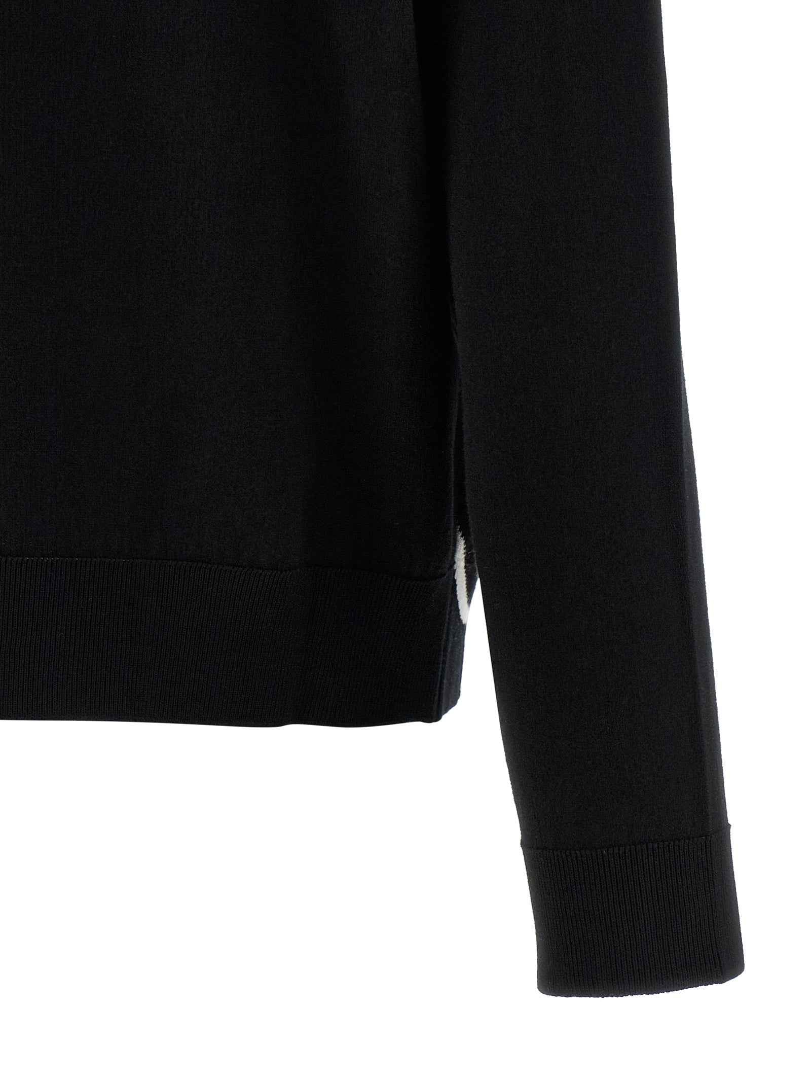 Balenciaga Bicolor Cotton Cardigan