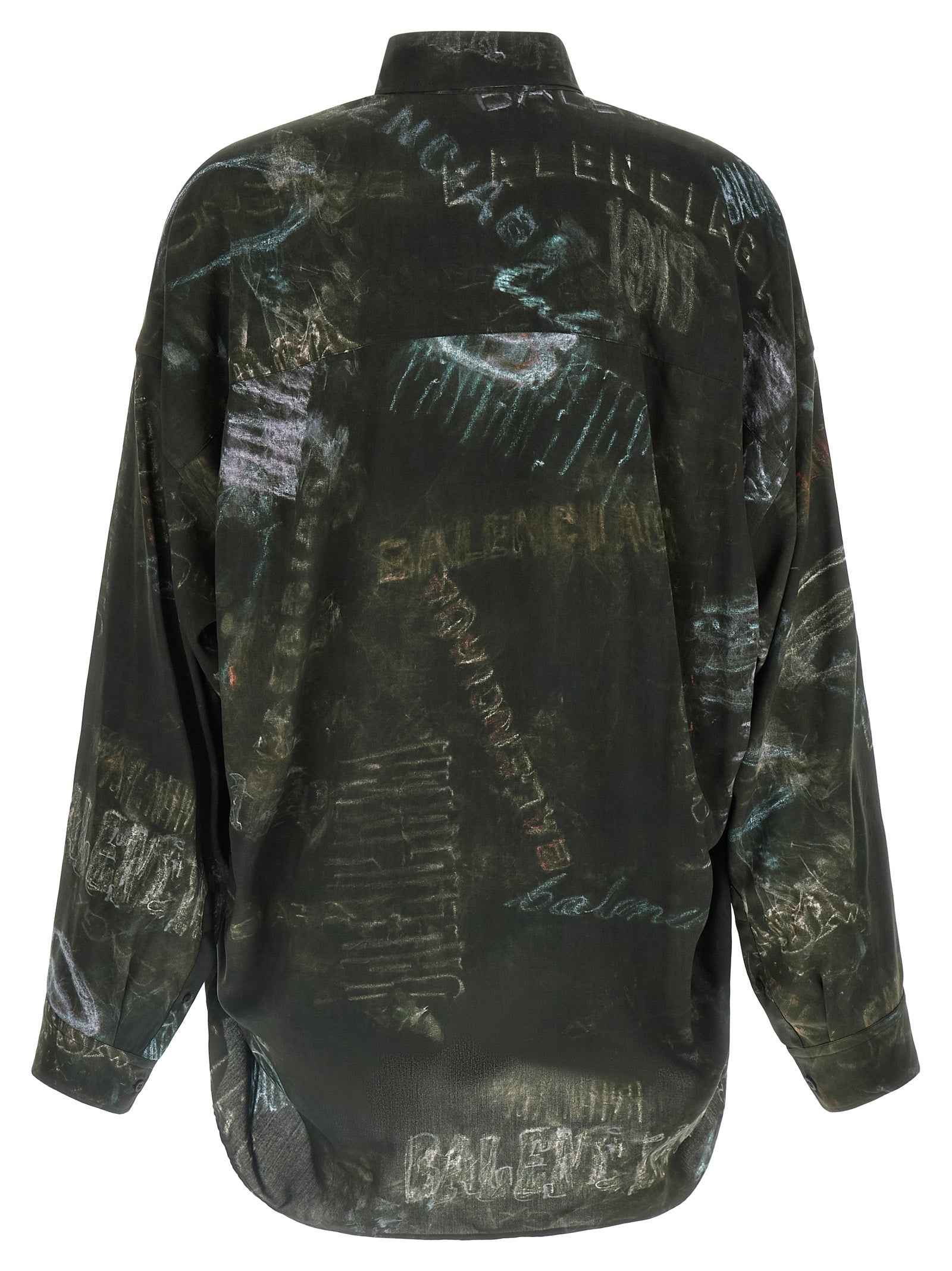 Balenciaga Black Viscose Blouse
