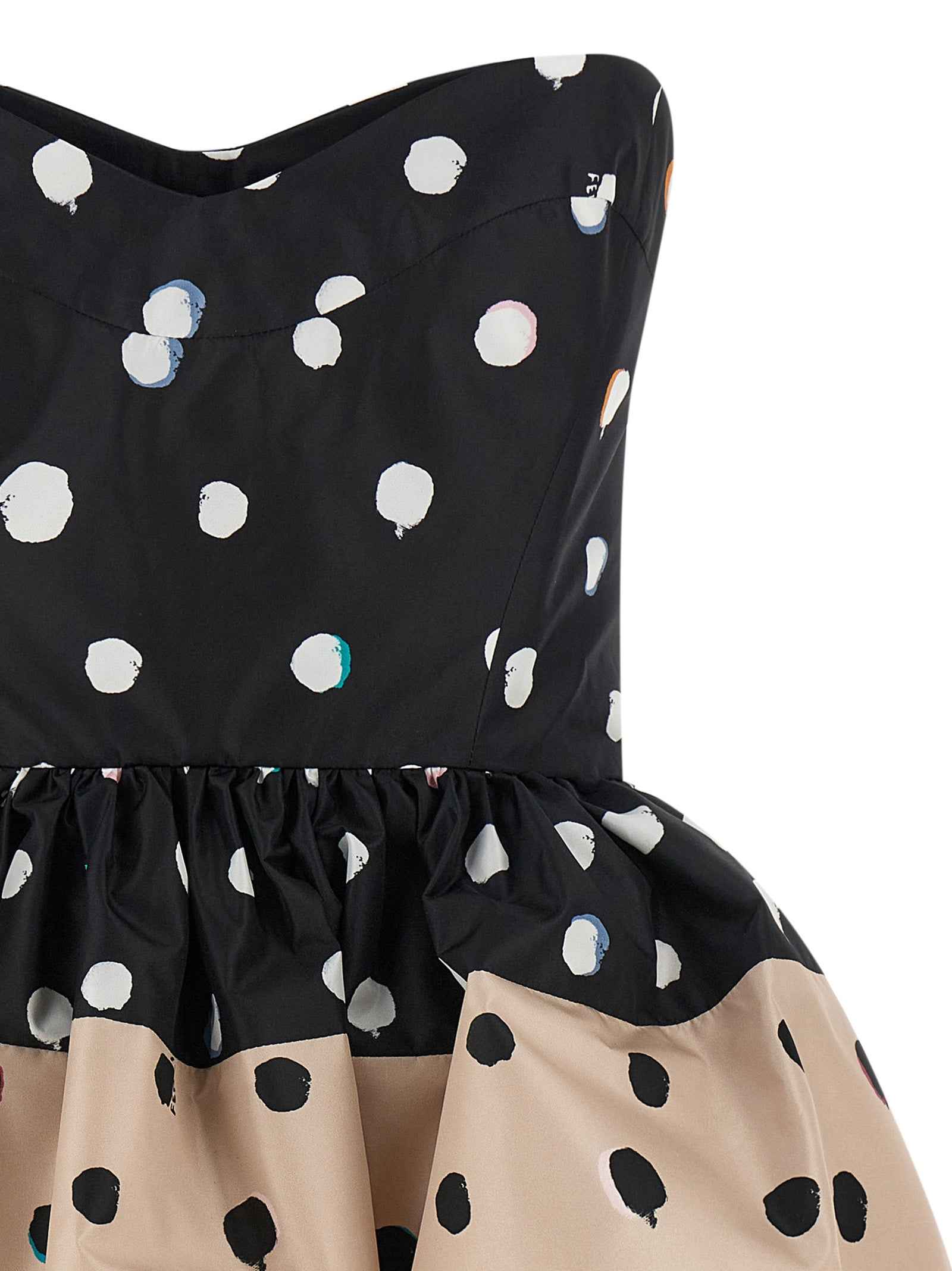 Fendi Black Silk Short Dress