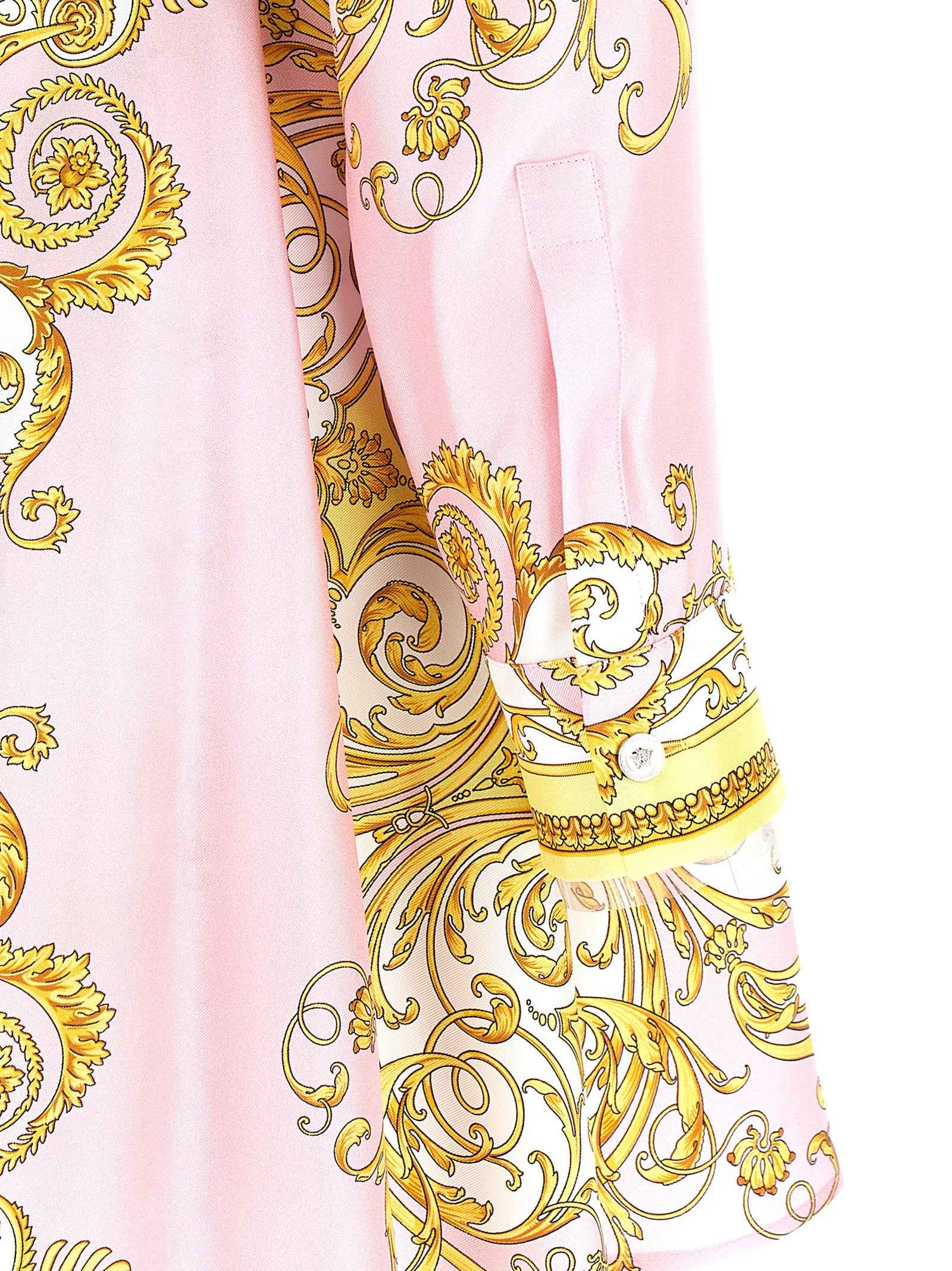 Versace Multicolor Silk Short Dress