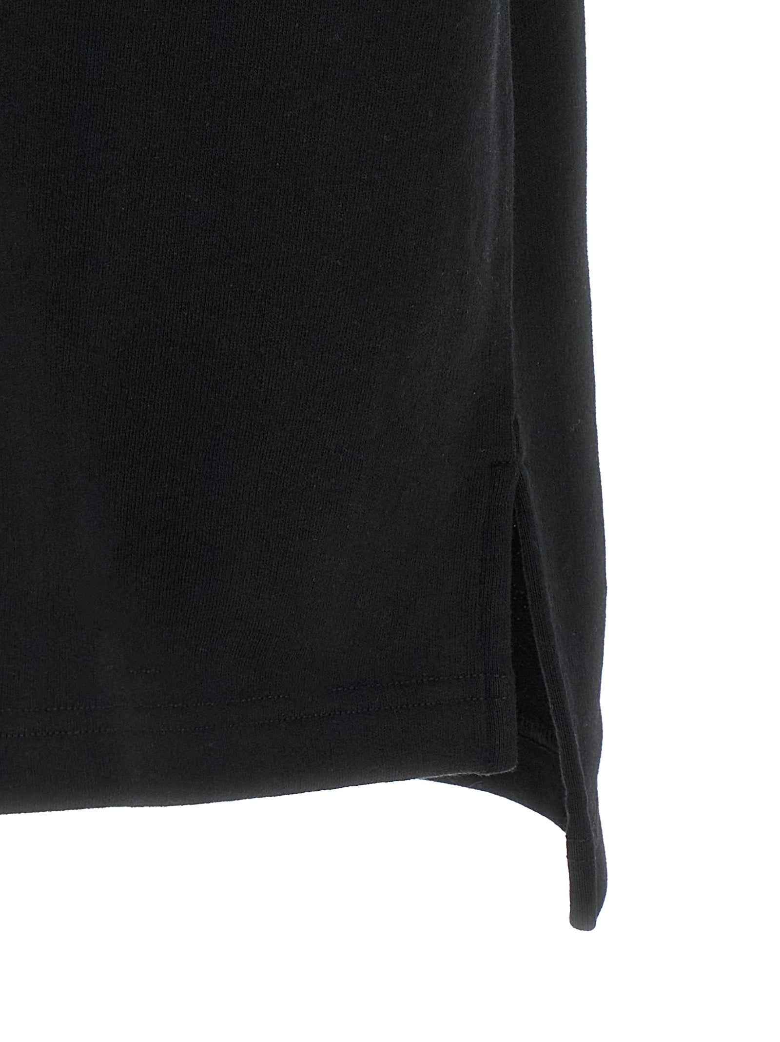 Balenciaga Black Cotton Polo Shirt