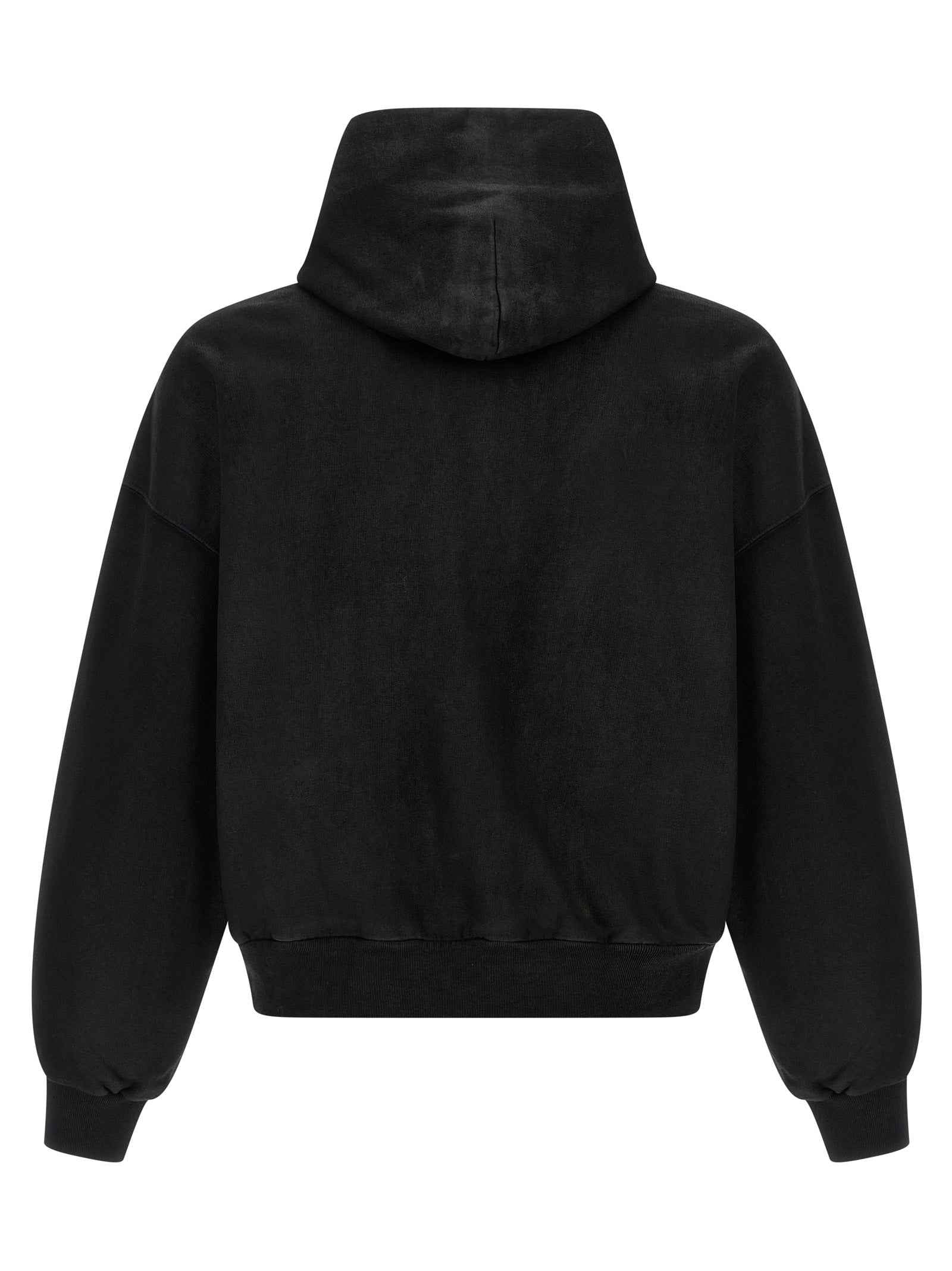 Balenciaga Black Cotton Sweatshirt