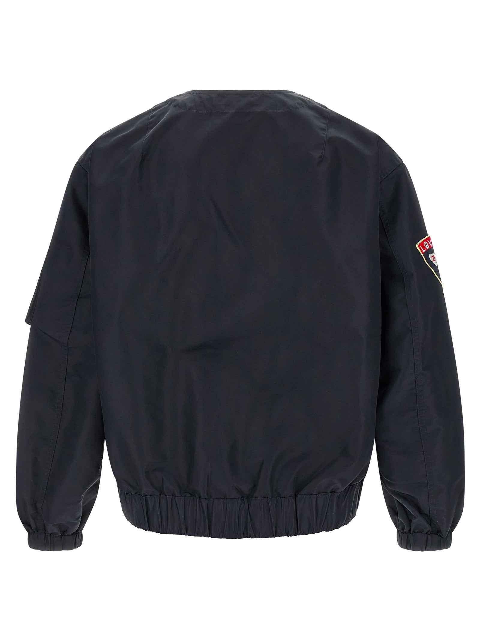 Kenzo Blue Nylon Bomber