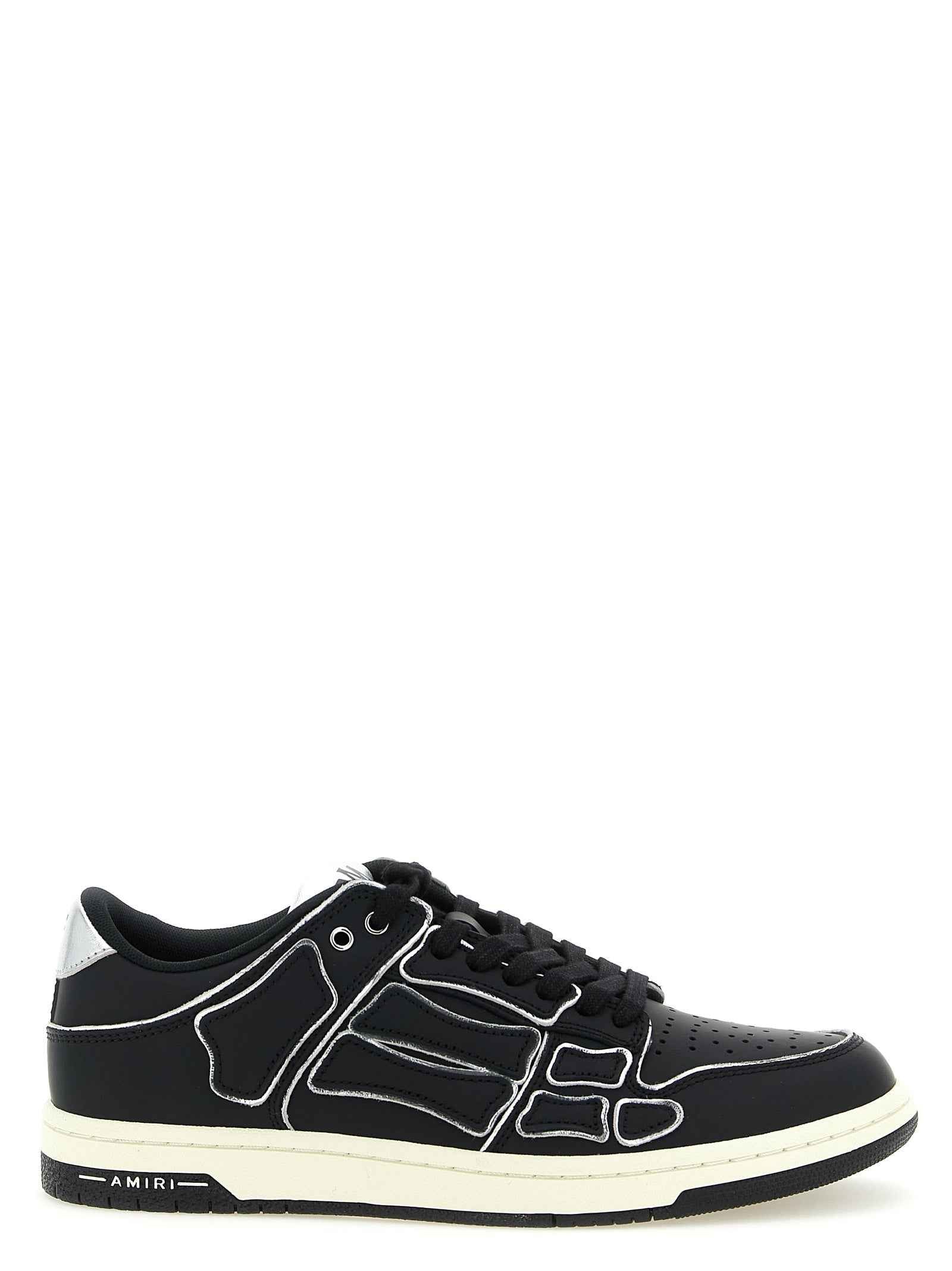 Amiri Black Cowhide Low Top Sneakers