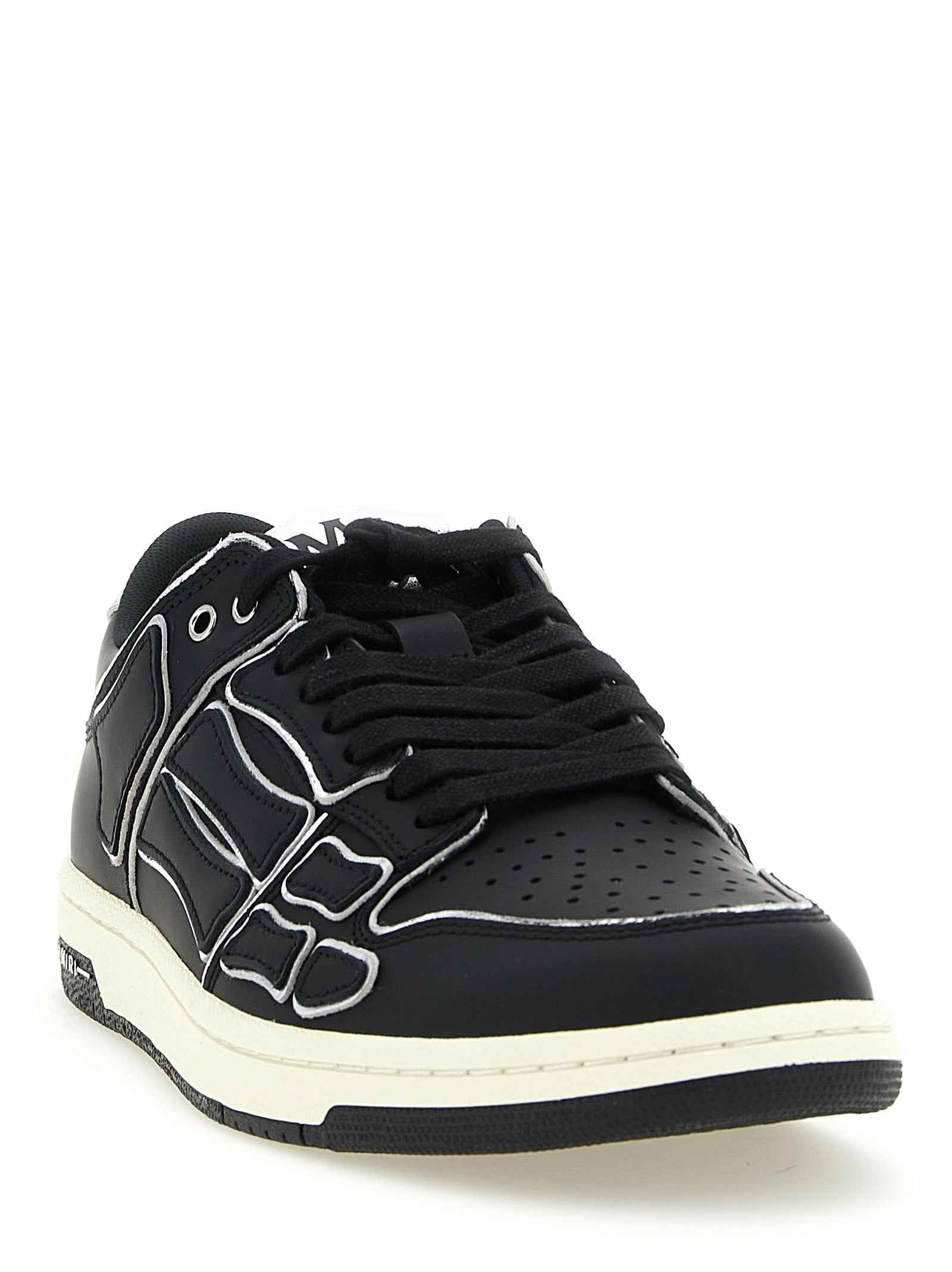 Amiri Black Cowhide Low Top Sneakers