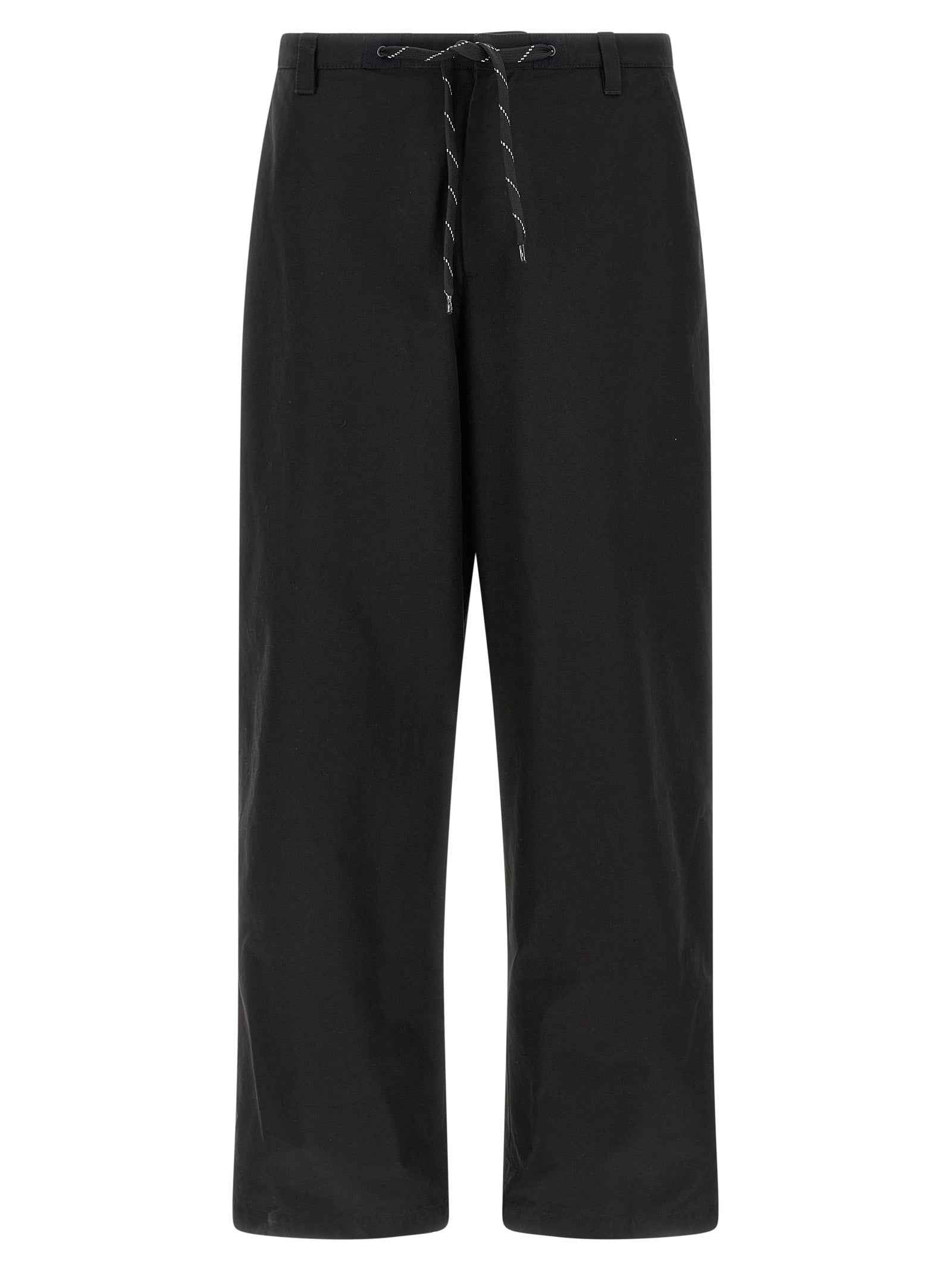 Balenciaga Black Cotton Chino Pants