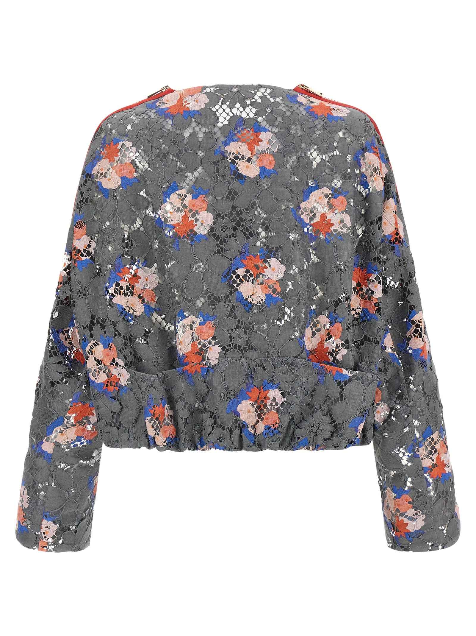 Fendi Gray Cotton Blazer
