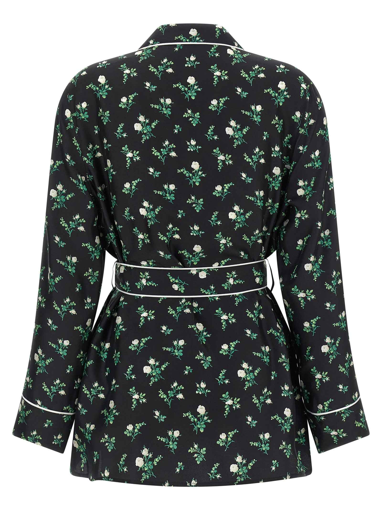 Dolce & Gabbana Black Silk Blouse