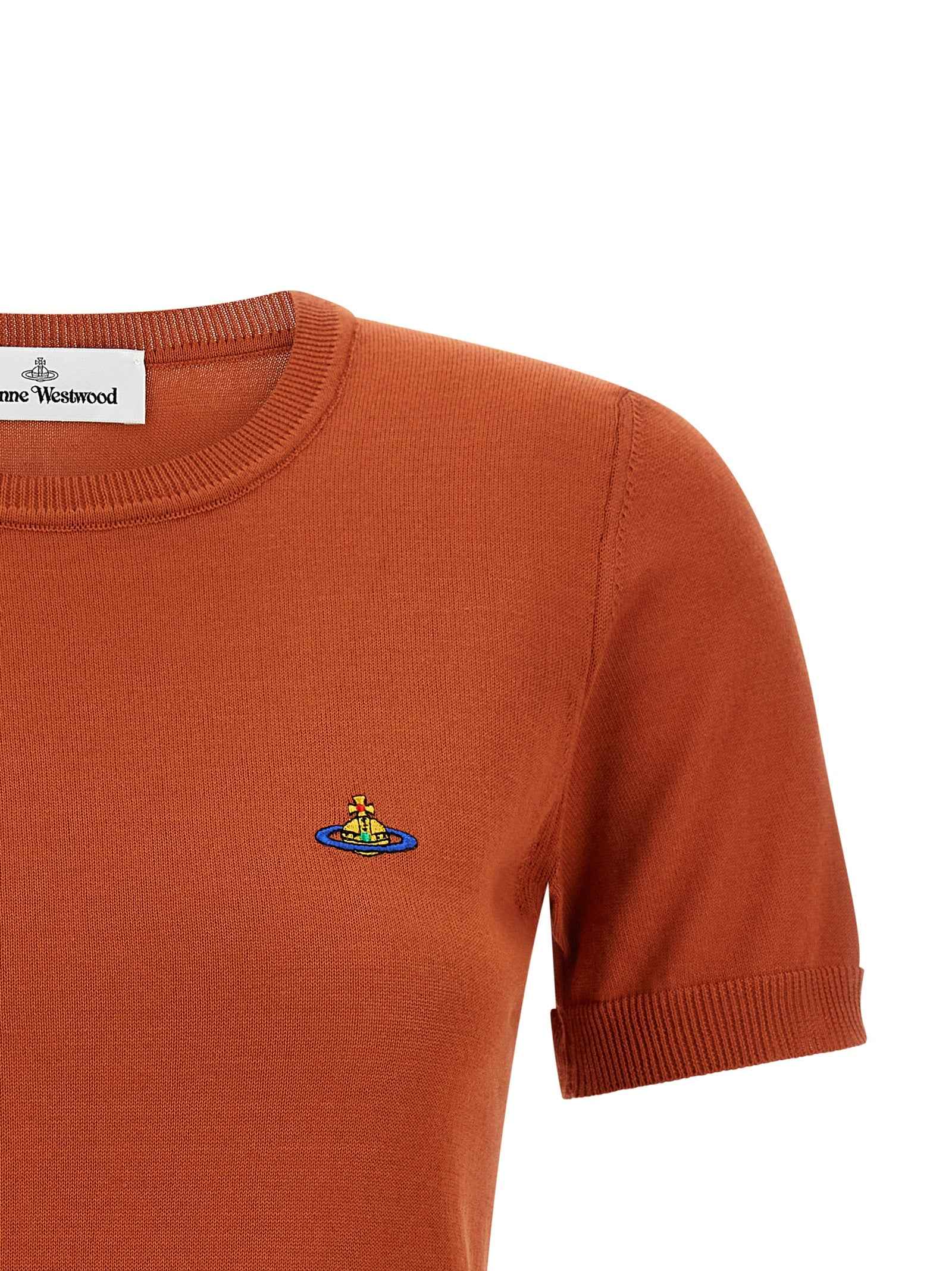 Vivienne Westwood Orange Cotton T-Shirt