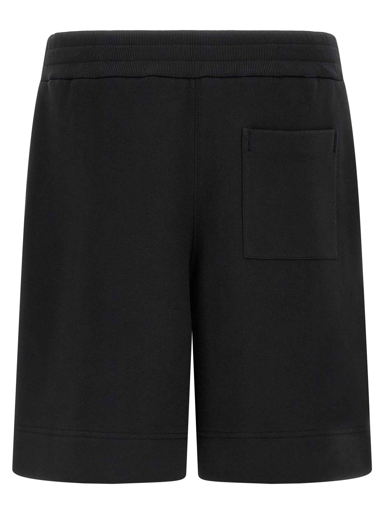 Jil Sander Black Cotton Bermuda Shorts
