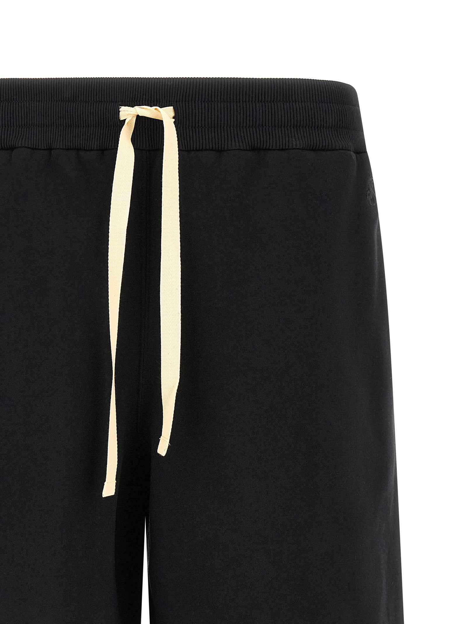 Jil Sander Black Cotton Bermuda Shorts