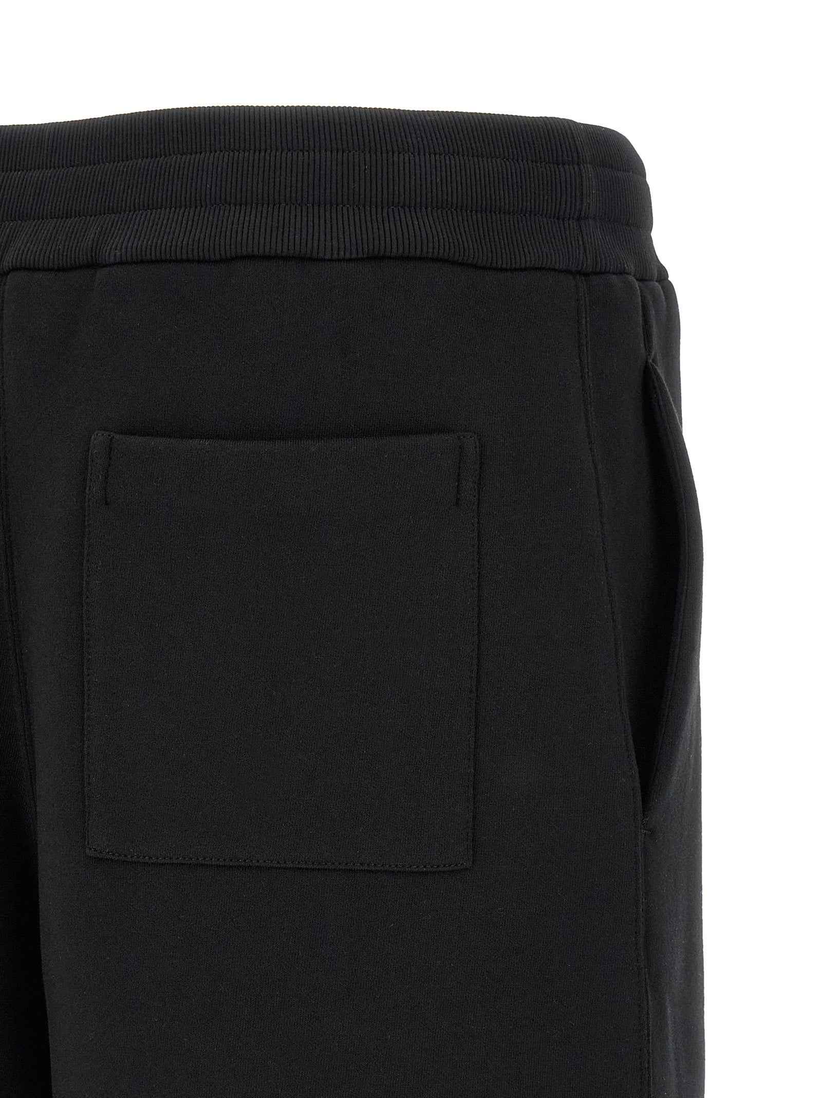 Jil Sander Black Cotton Bermuda Shorts