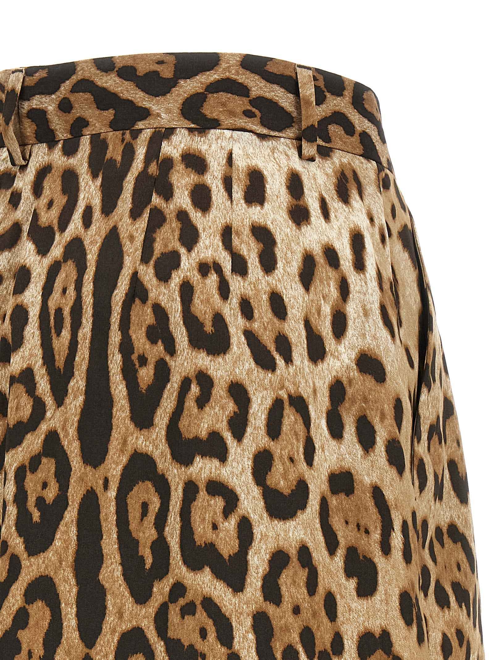 Dolce & Gabbana Brown Cotton Bermuda Shorts