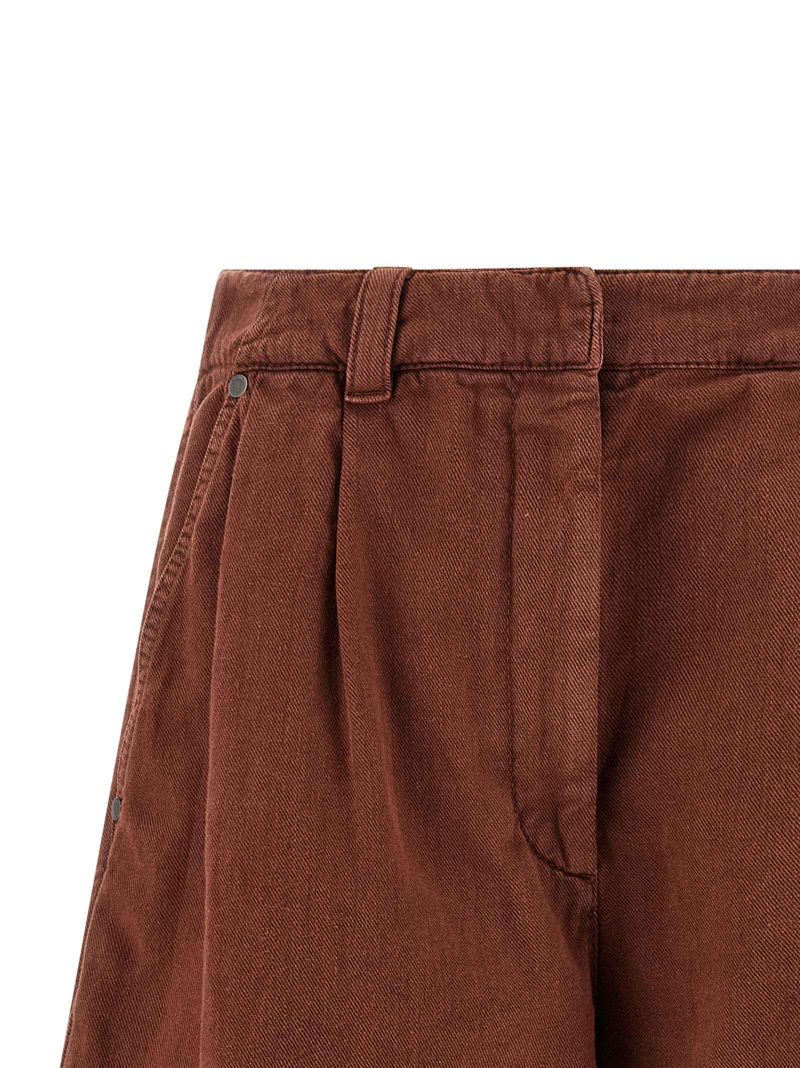 Brunello Cucinelli Multicolor Cotton Bermuda Shorts