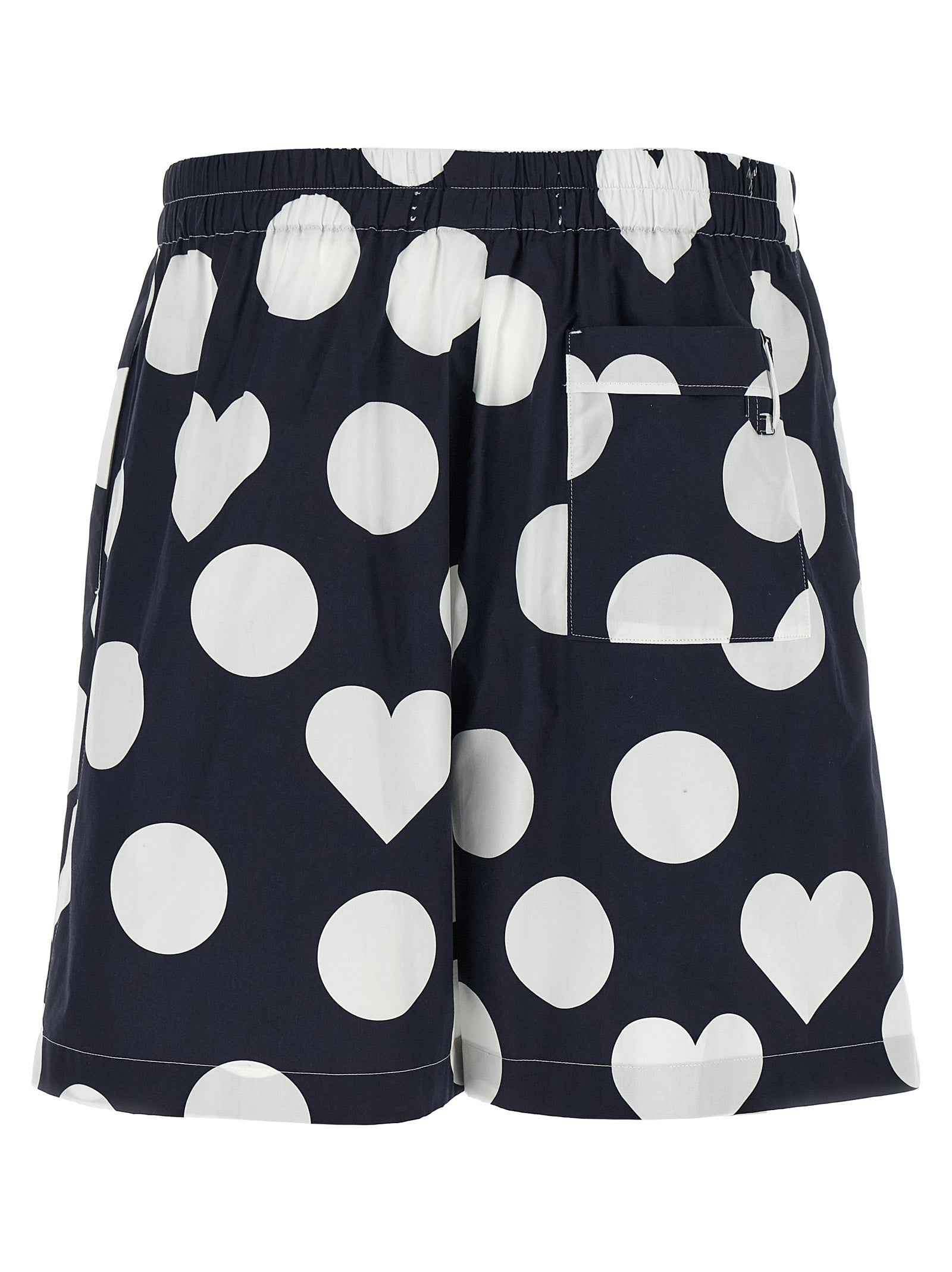 Jacquemus Blue Cotton Bermuda Shorts