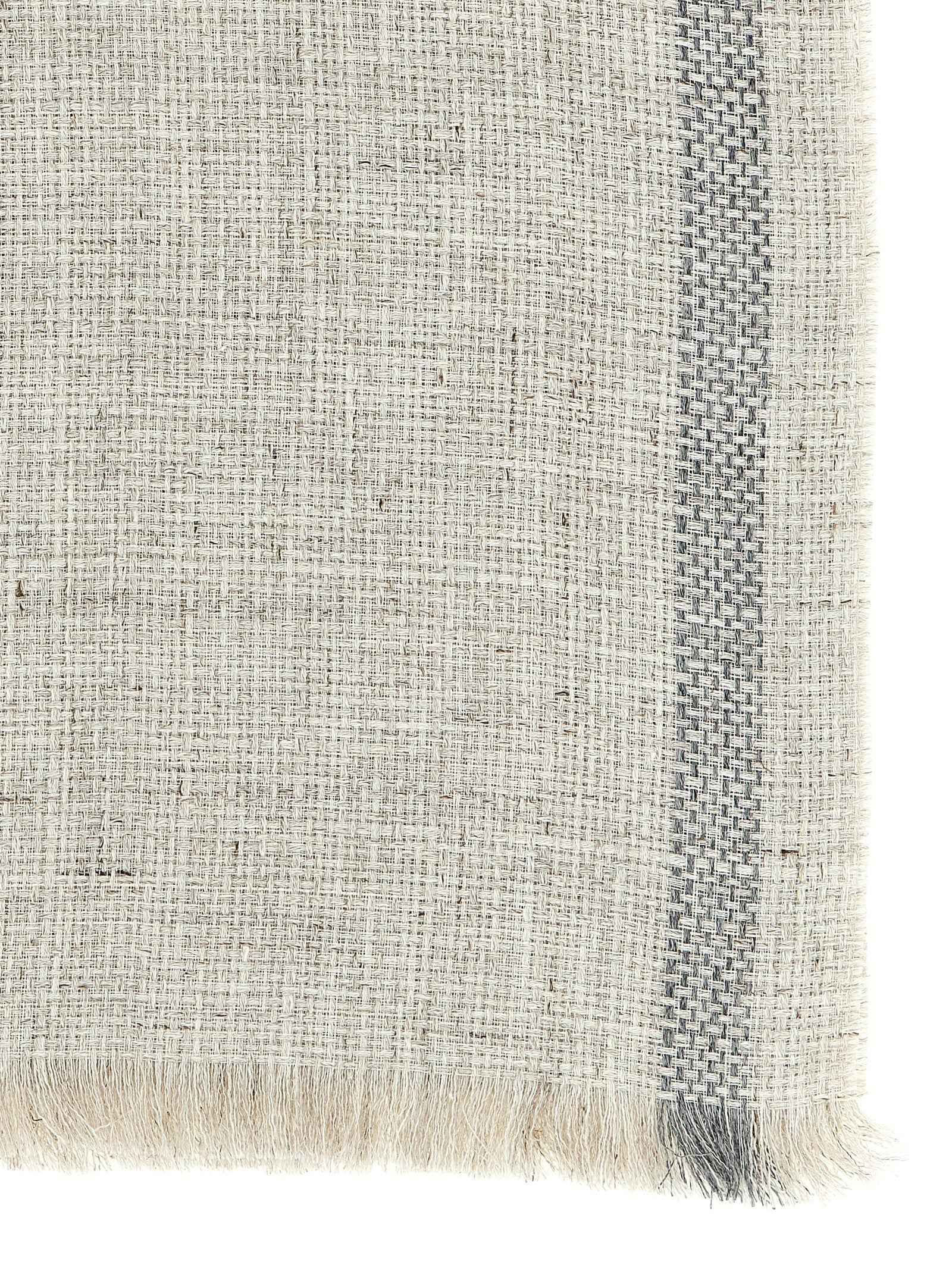 Brunello Cucinelli Gray Linen Scarf