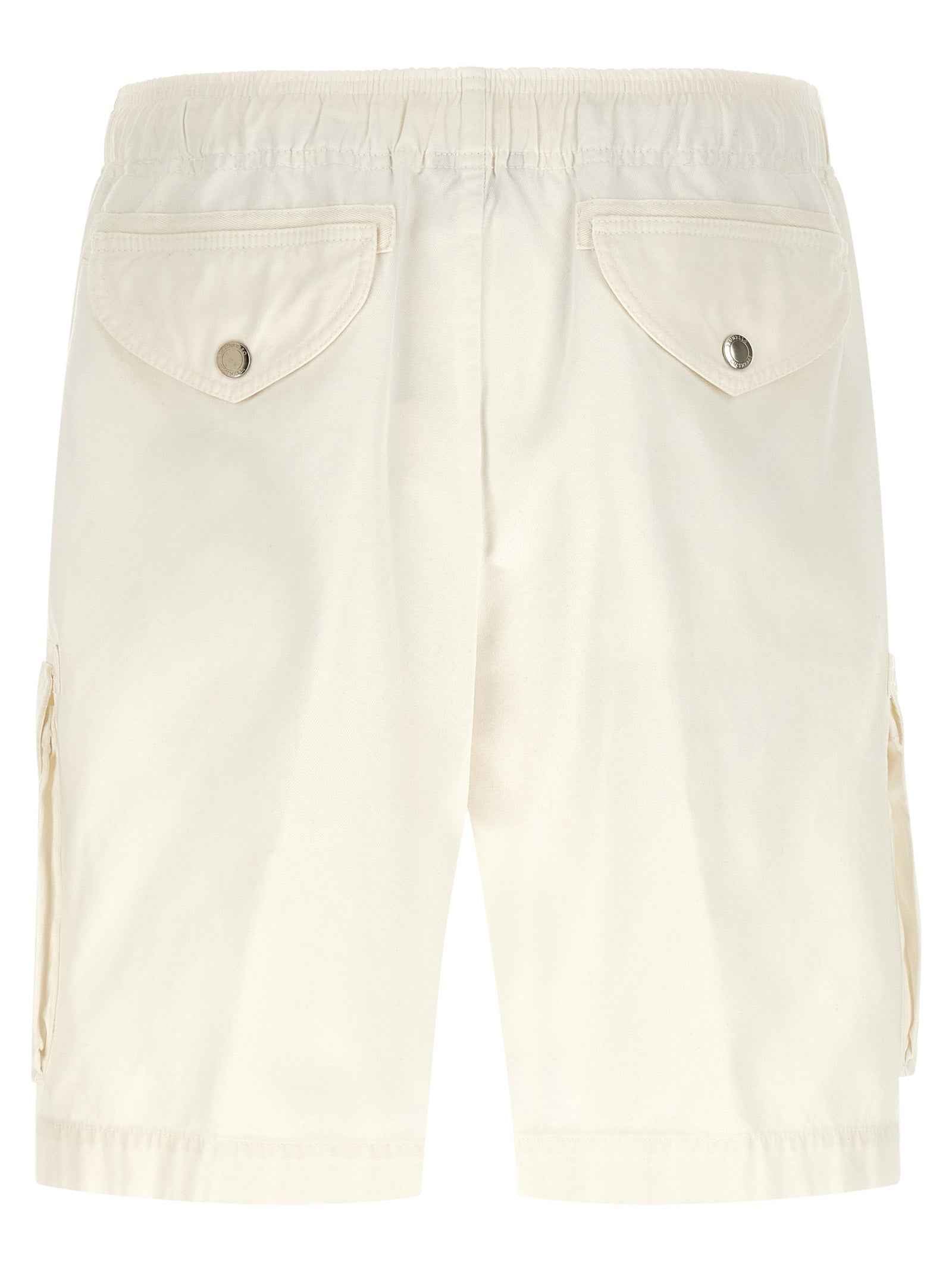 Brunello Cucinelli White Cotton Bermuda Shorts