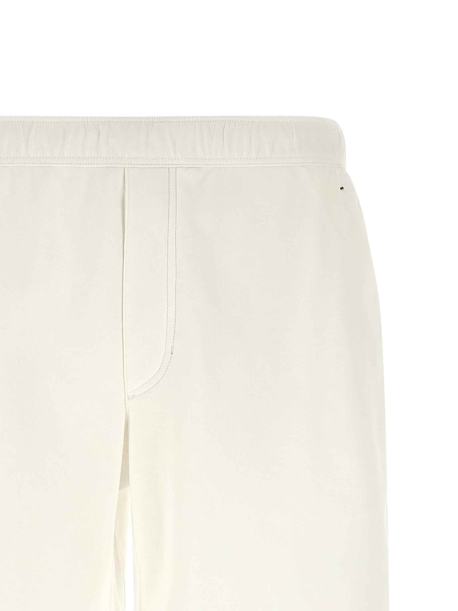 Brunello Cucinelli White Cotton Bermuda Shorts