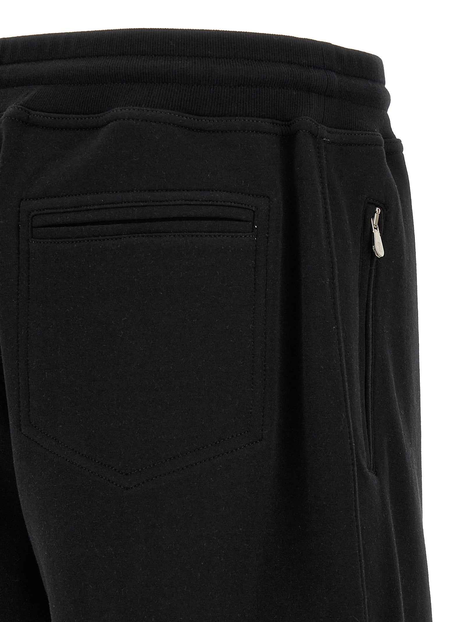 Brunello Cucinelli Black Cotton Bermuda Shorts