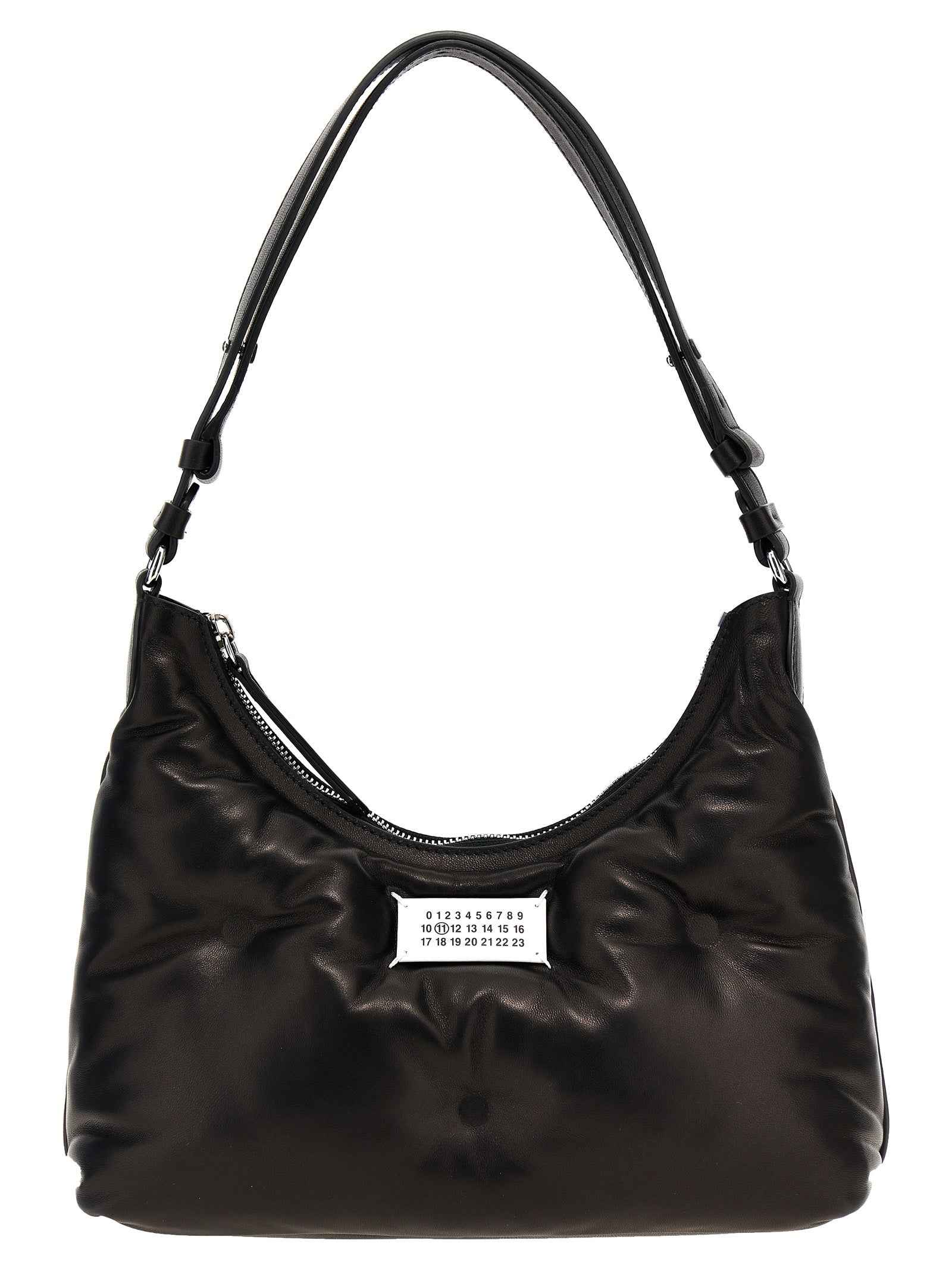 Maison Margiela Black Lamb Leather Shoulder Bag