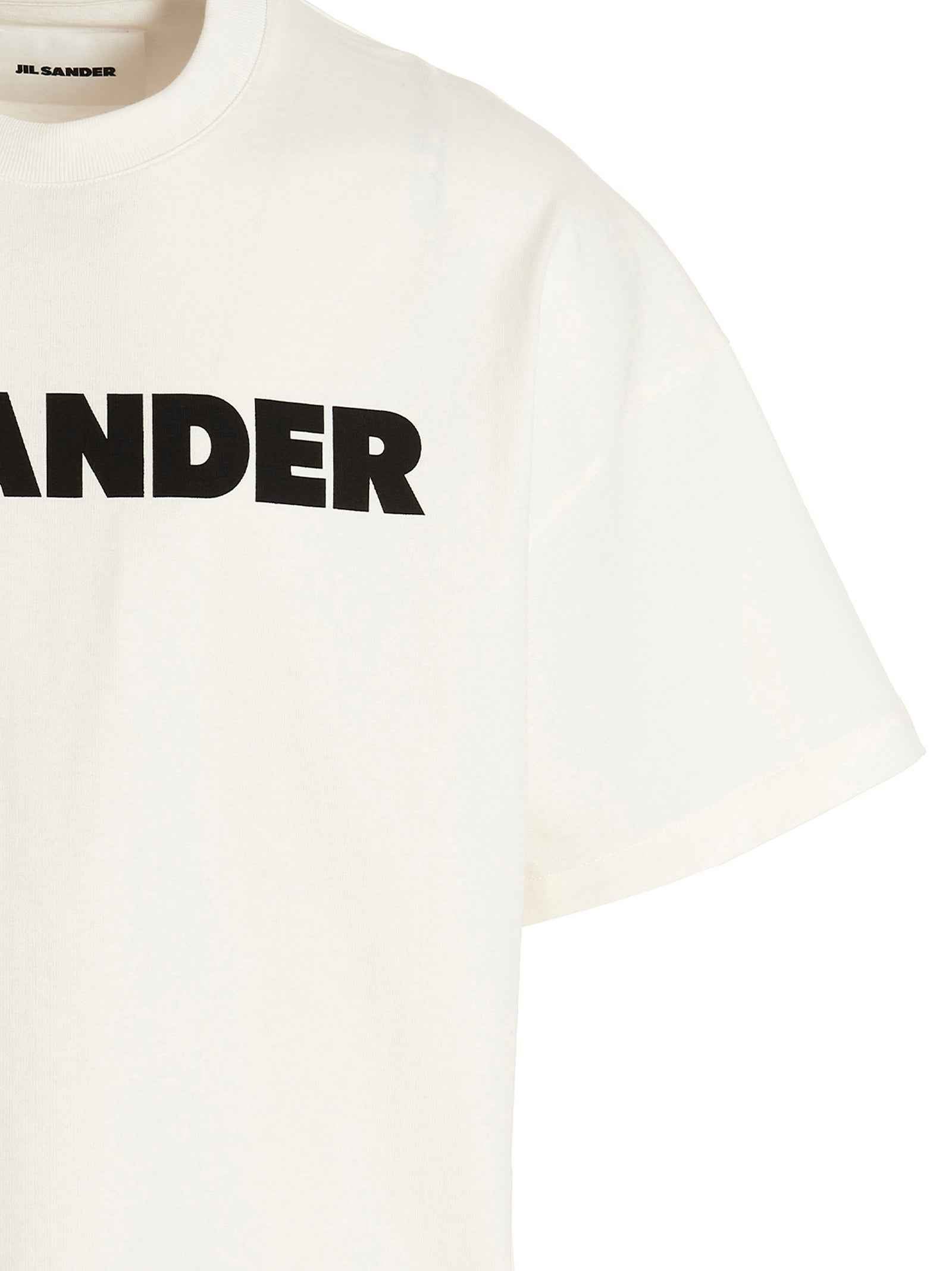 Jil Sander Bicolor Cotton T-Shirt