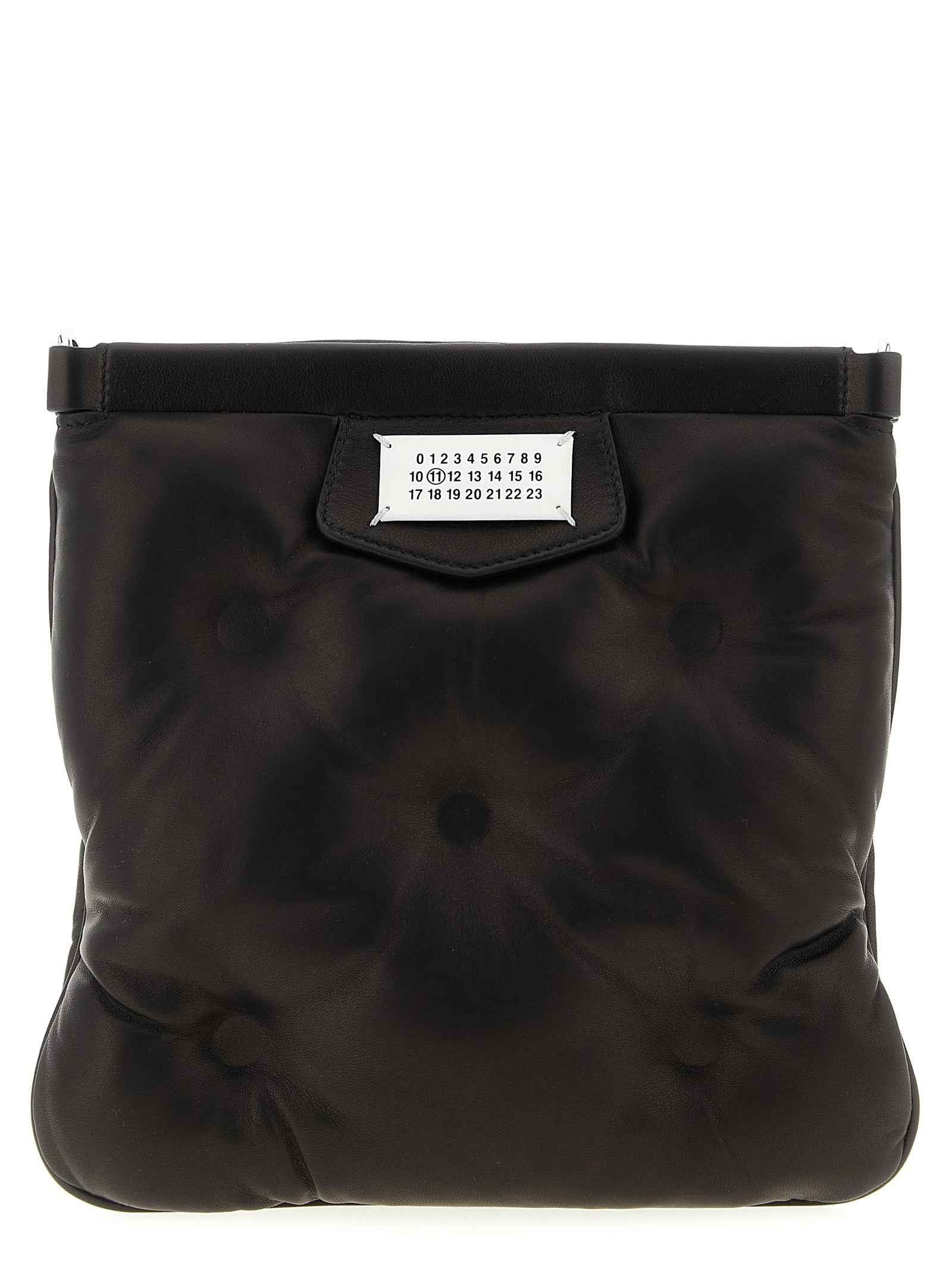 Maison Margiela Black Lambskin Crossbody Bag