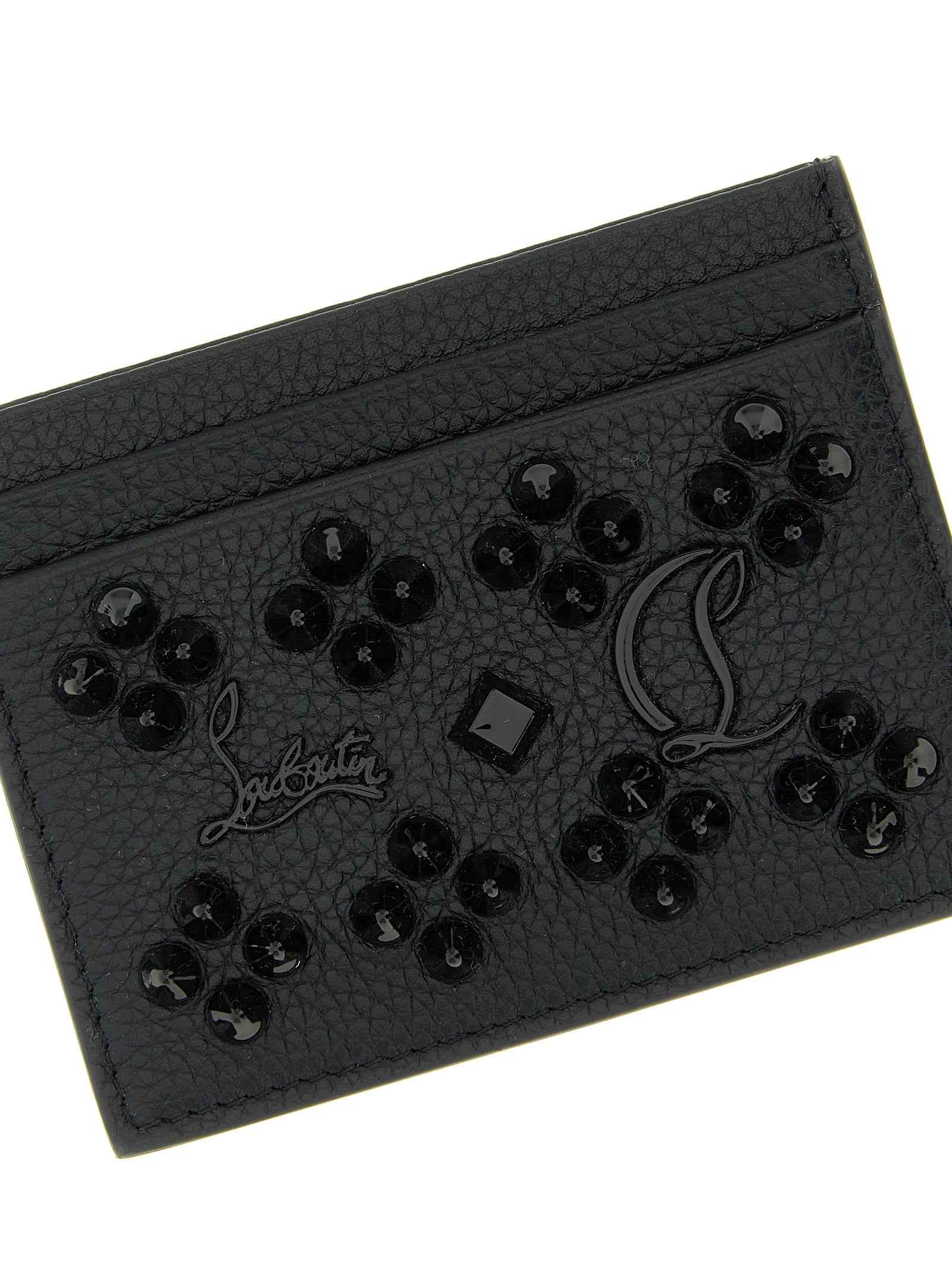 Christian Louboutin Black Calfskin Cardholder