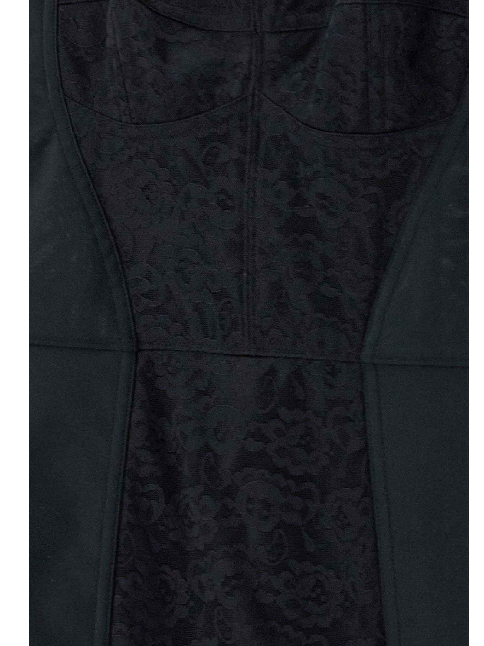 Dolce & Gabbana Black Polyester Short Dress