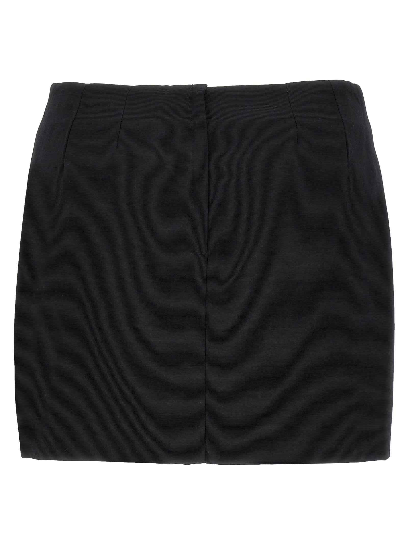 Dolce & Gabbana Black Viscose Long Skirt