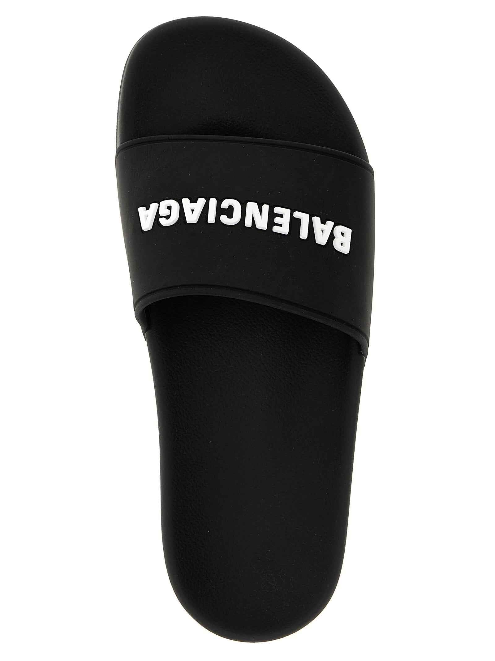 Balenciaga Bicolor Plastic Slides