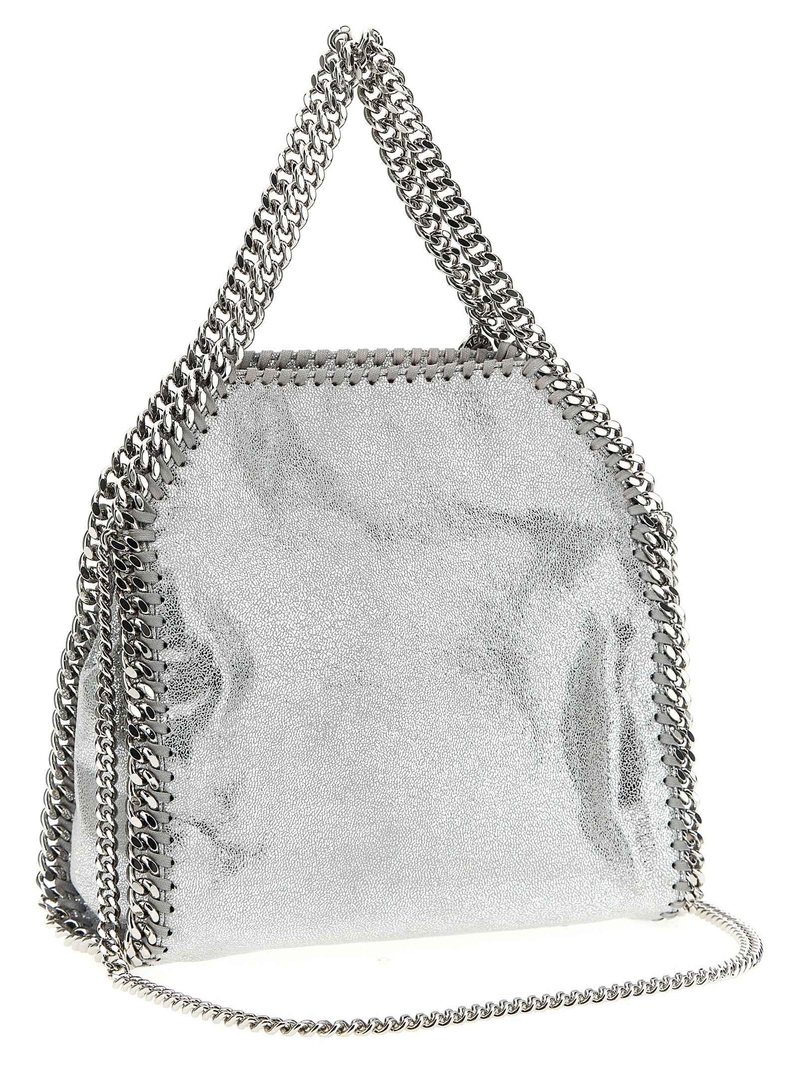 Stella McCartney Silver Polyester Handbag