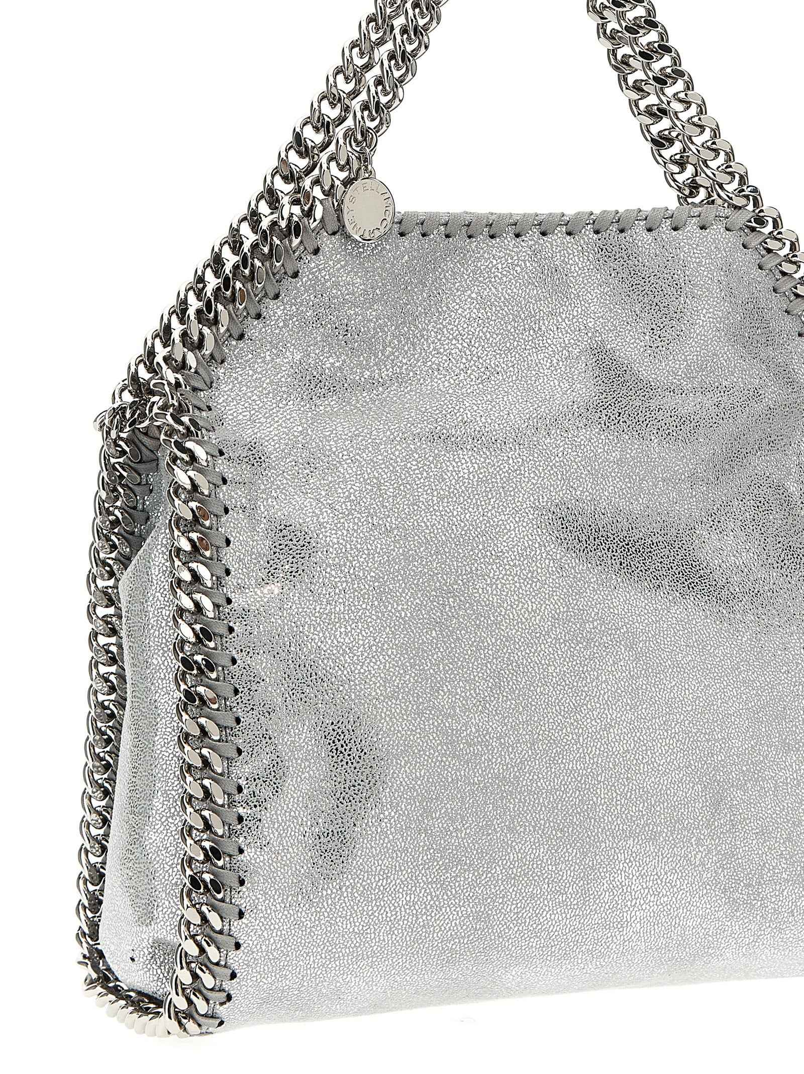 Stella McCartney Silver Polyester Handbag