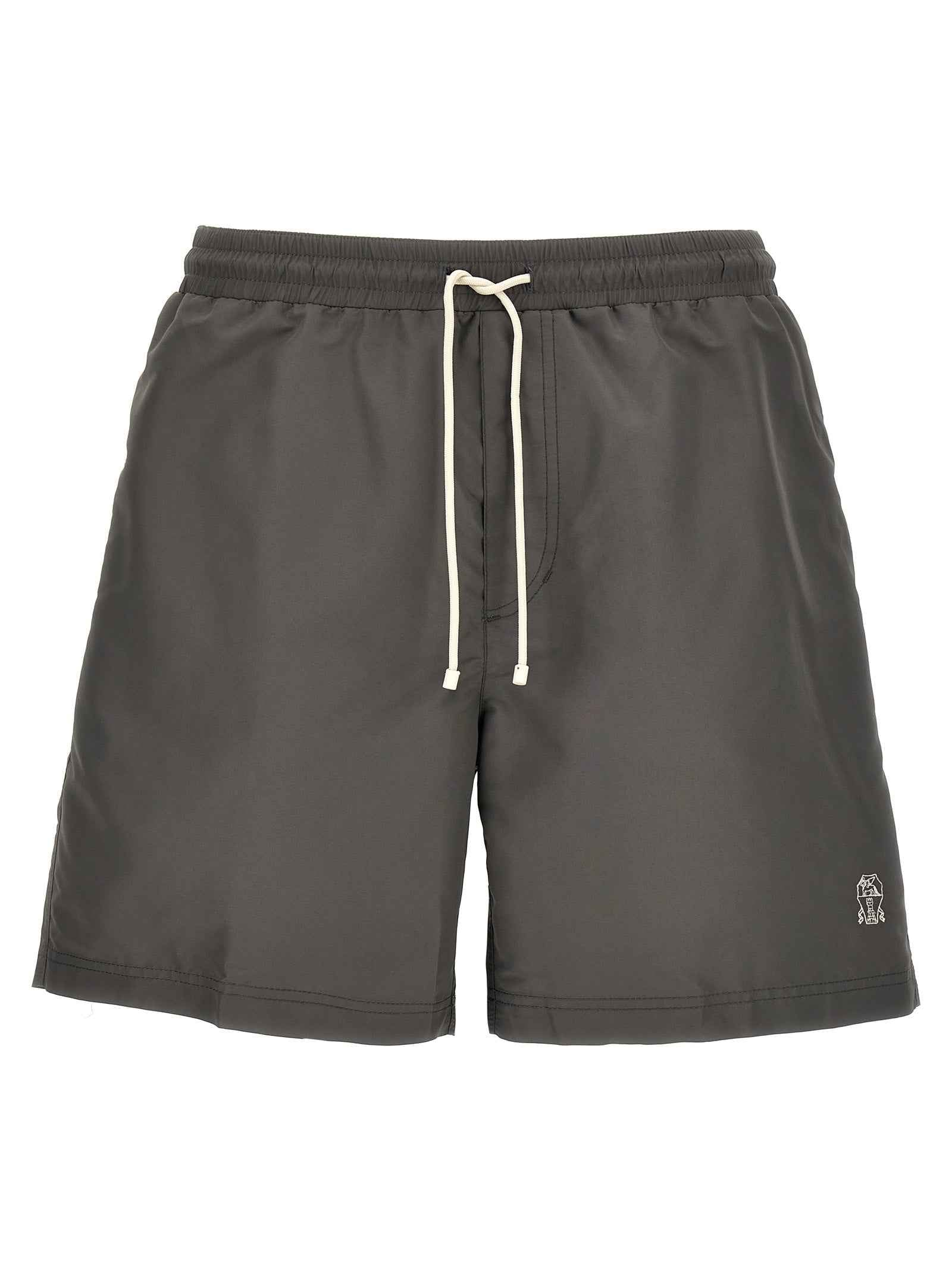 Brunello Cucinelli Gray Polyester Sportswear