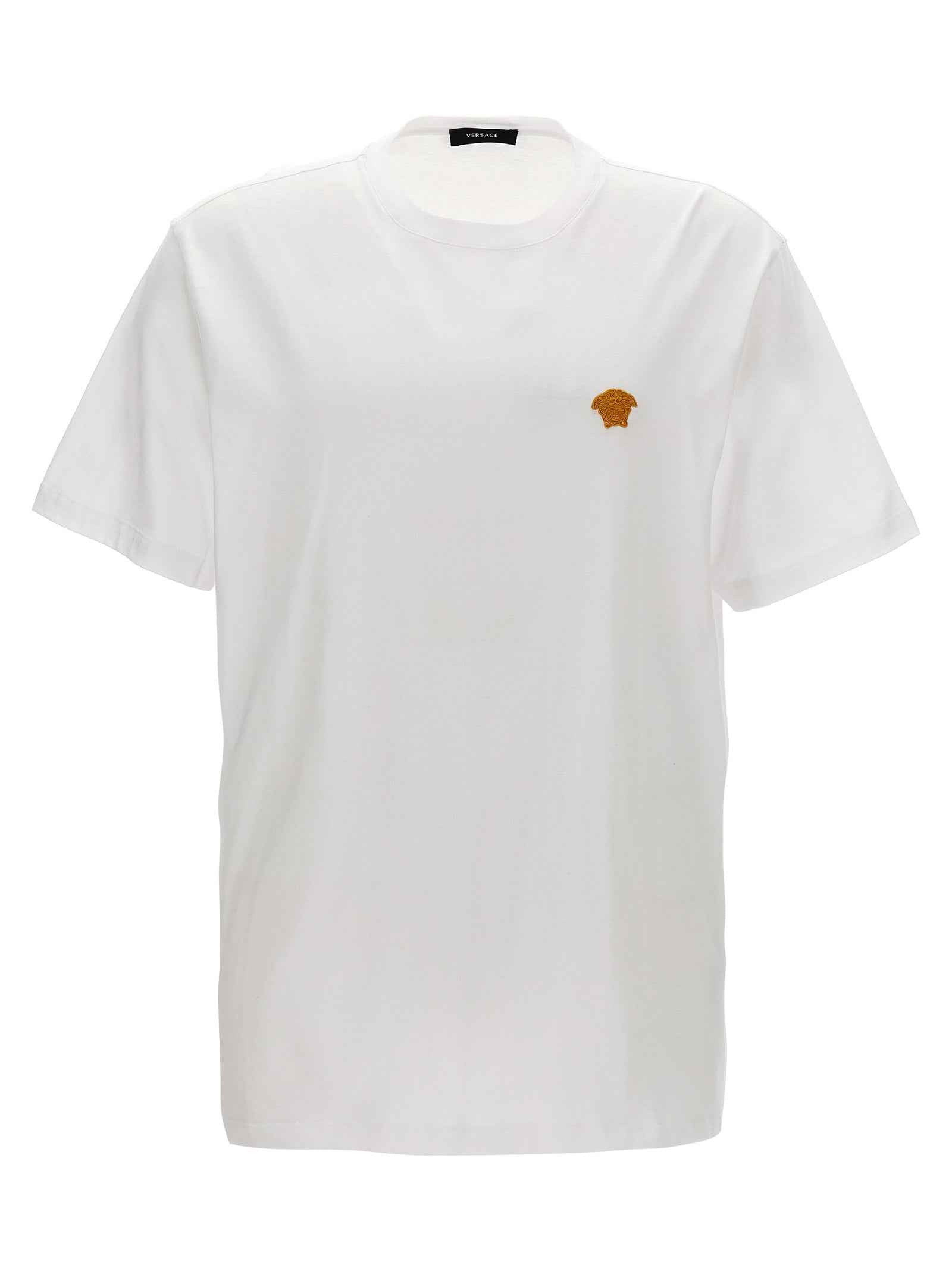 Versace White Cotton T-Shirt