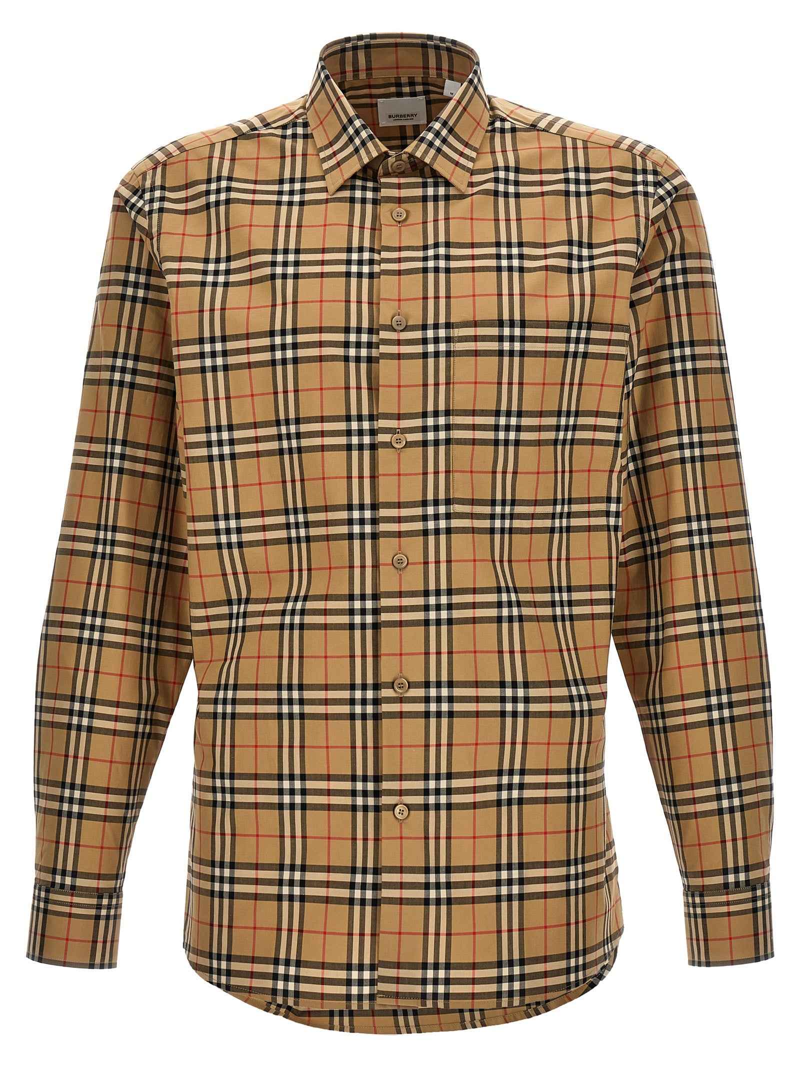 Burberry Beige Cotton Blouse