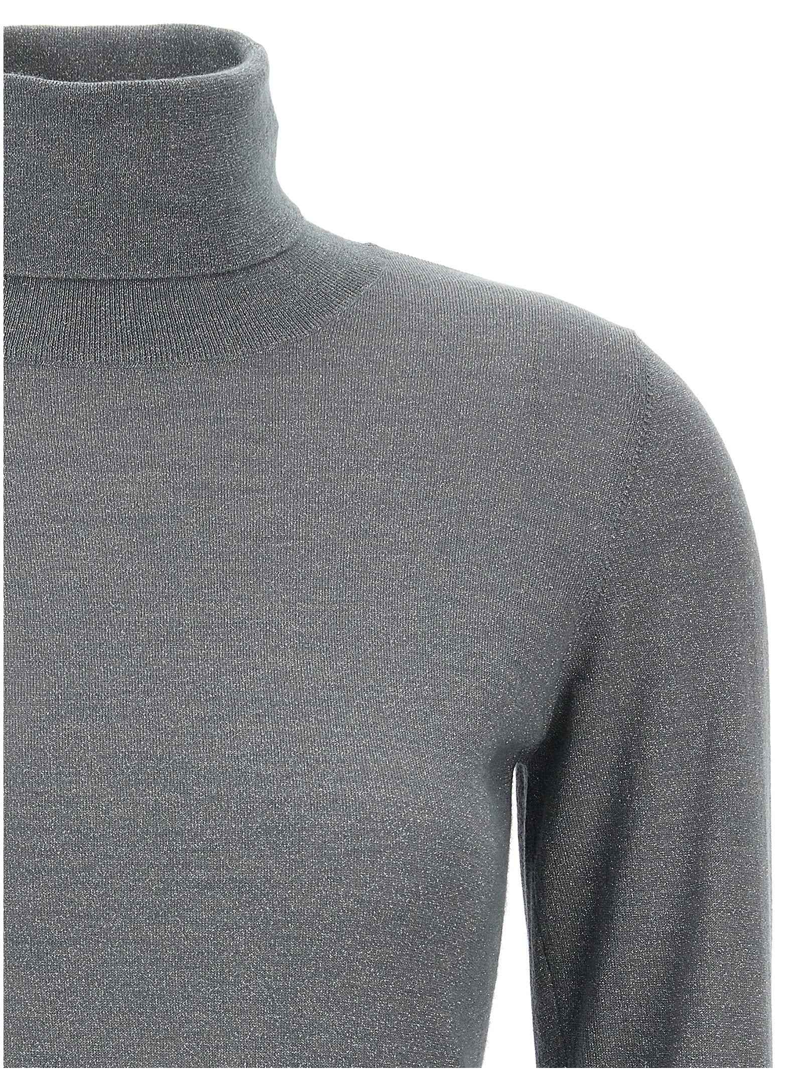 Brunello Cucinelli Gray Cashmere Cardigan