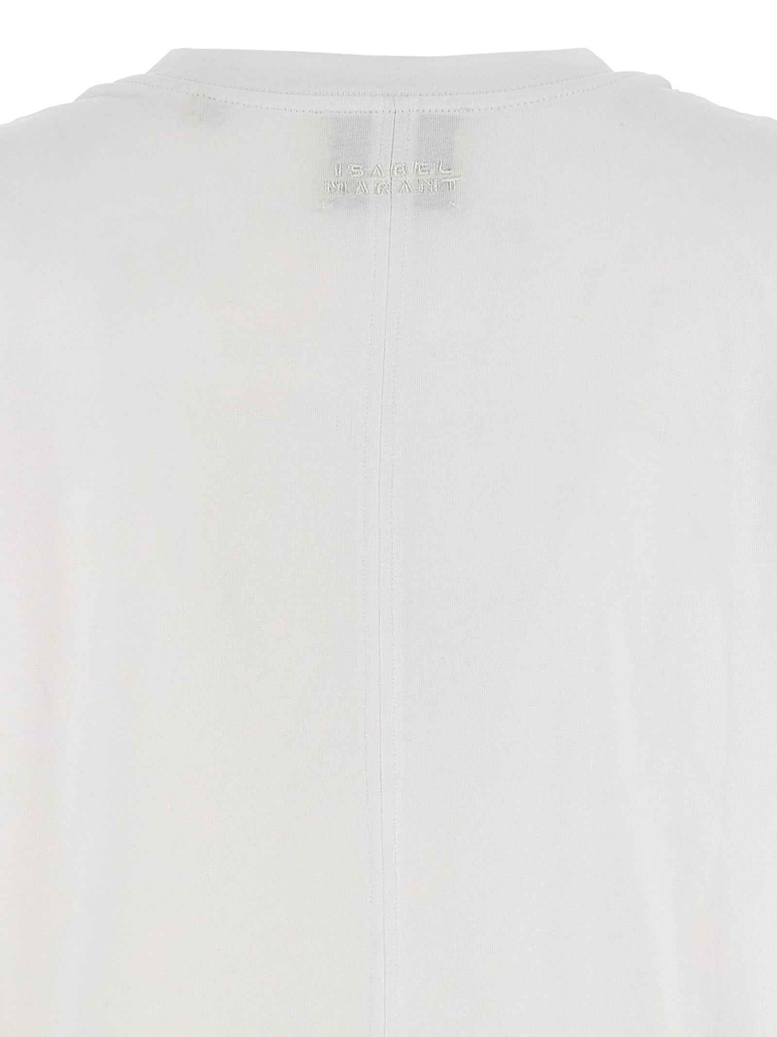 Isabel Marant White Cotton T-Shirt