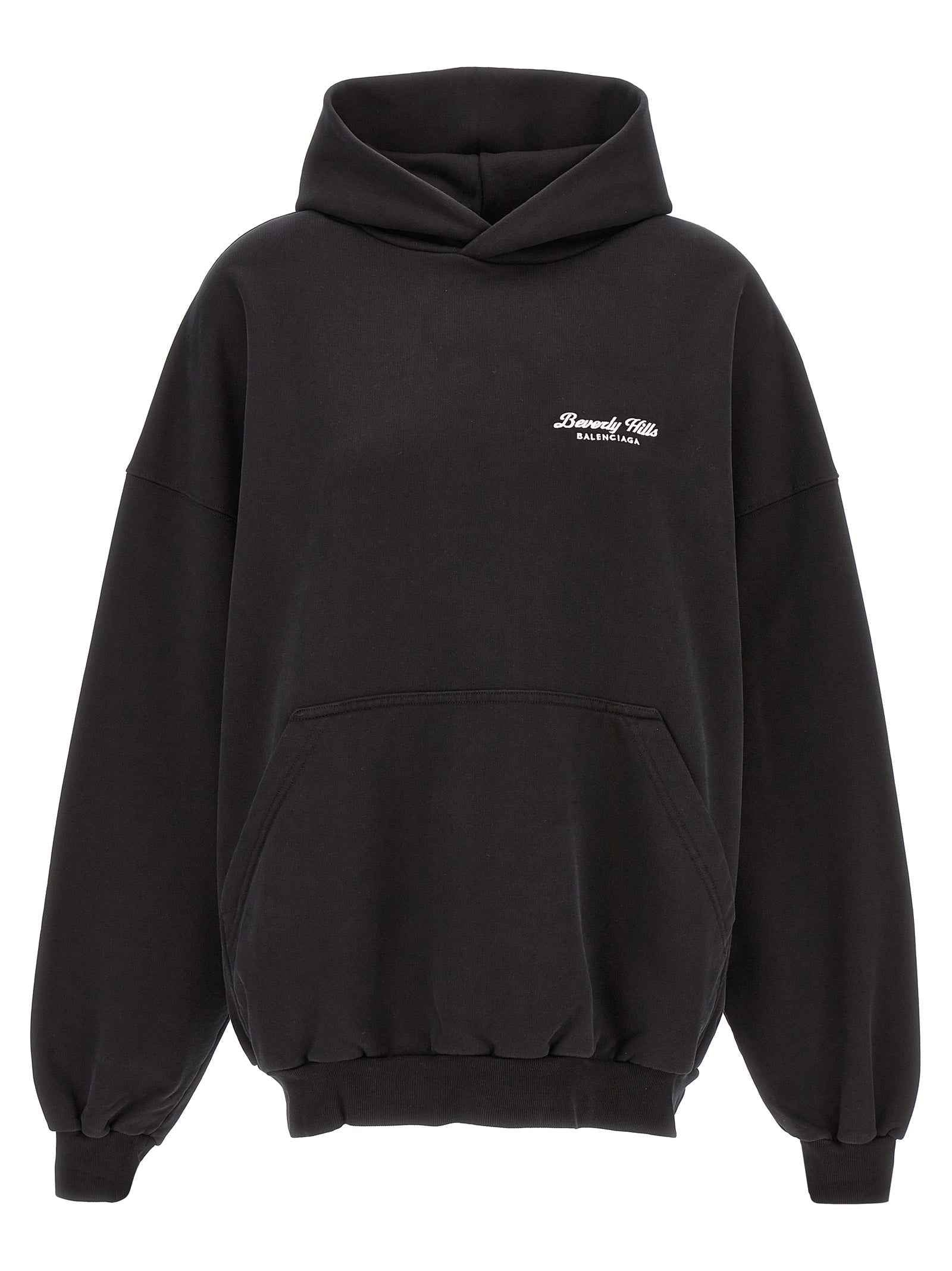 Balenciaga Bicolor Cotton Hoodie
