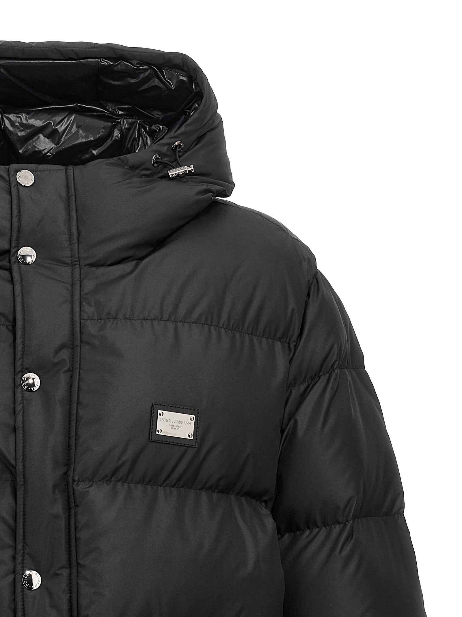 Dolce & Gabbana Black Polyester Jacket