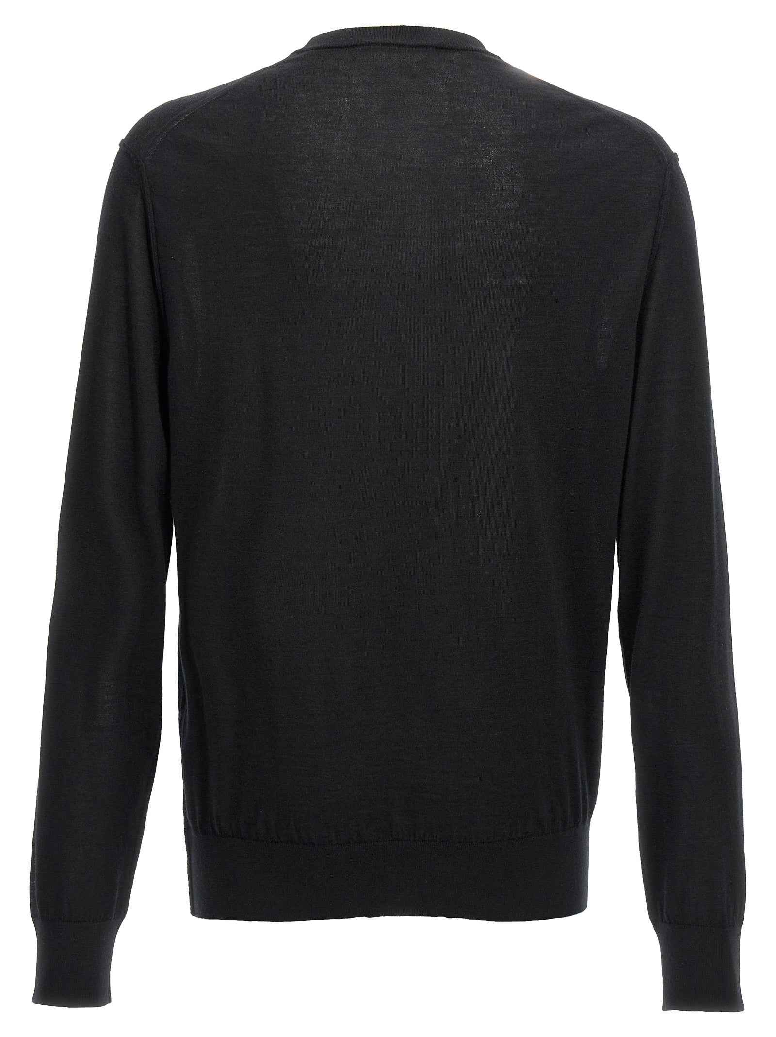 Dolce & Gabbana Black Cashmere Cardigan